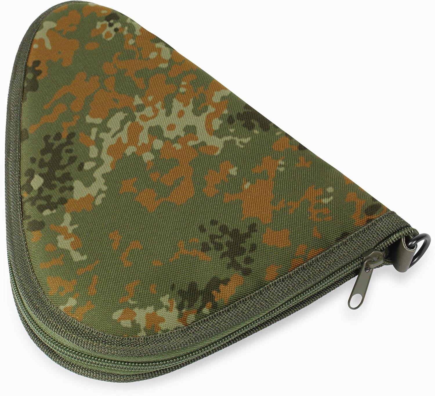 Pistolentasche Waffentasche Revolvertasche Gepolstert Abschließvorrichtung 38 cm
