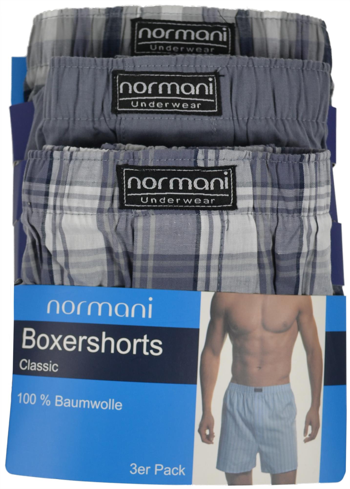 Hochwertige Herren Boxershorts im 3er Pack S - 4XL Webboxer Unterhosen 100% BW - Bild 6 von 37