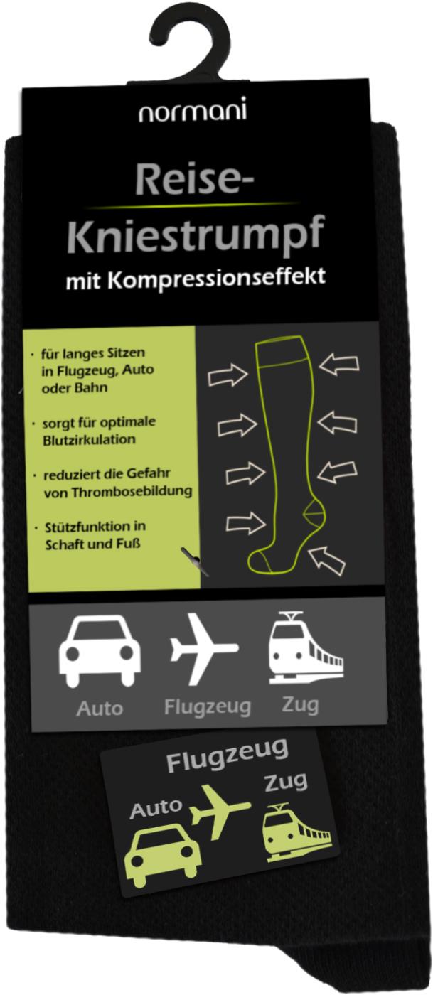 2 Paar Kompressionsstrümpfe für Sport, Reisen und Freizeit - Bild 6 von 6