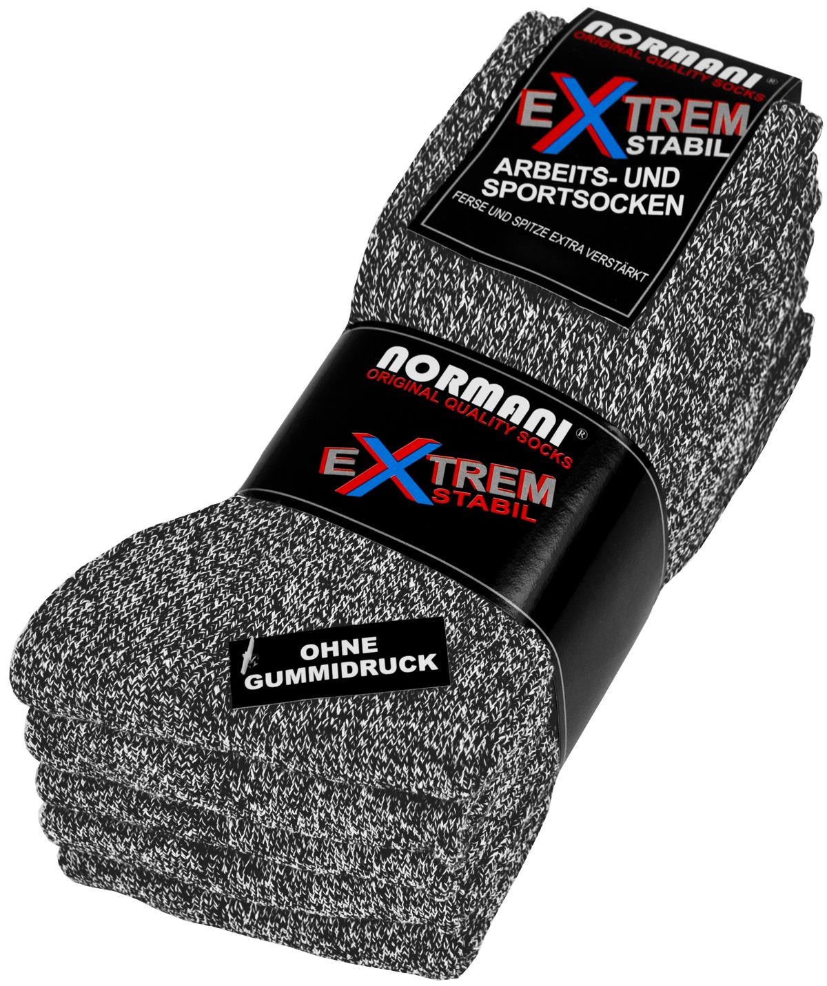 Extrem Stabile Arbeits- & Sportsocken mit Frottee, Atmungsaktiv, 92% Baumwolle - Bild 8 von 55