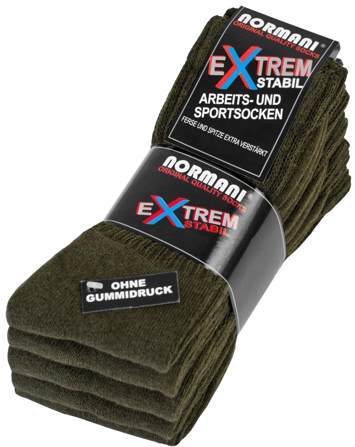 Extrem Stabile Arbeits- & Sportsocken mit Frottee, Atmungsaktiv, 92% Baumwolle - Bild 32 von 55