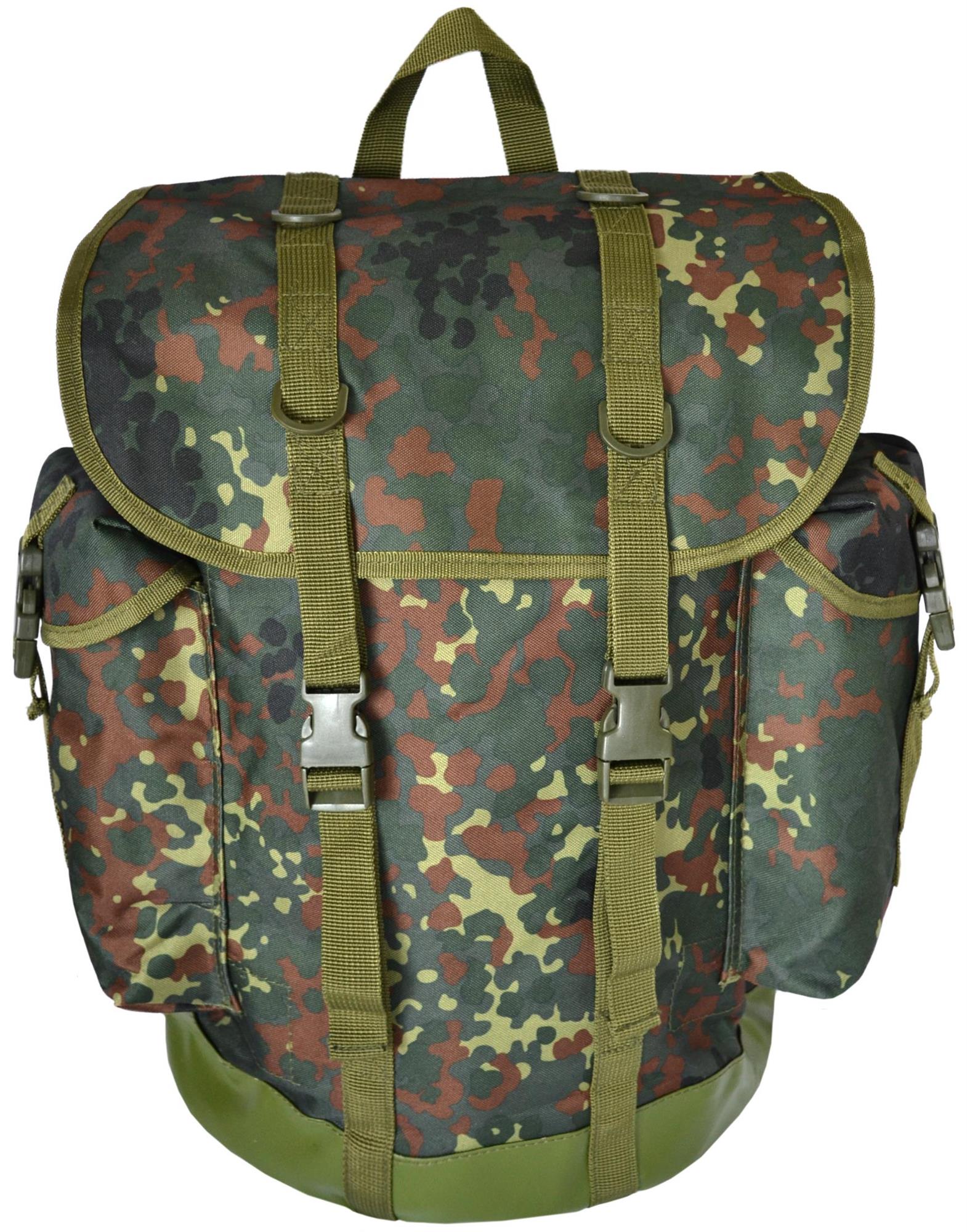 BW BUNDESWEHR RUCKSACK Jägerrucksack Gebirgsjäger US Army Freizeit Rucksack - Bild 7 von 8