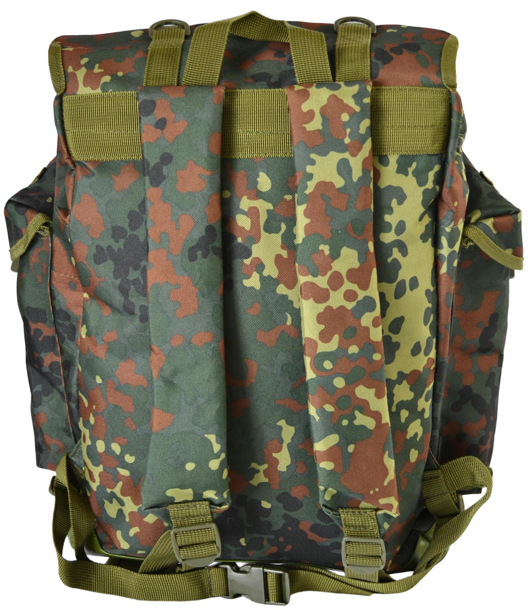 BW BUNDESWEHR RUCKSACK Jägerrucksack Gebirgsjäger US Army Freizeit Rucksack - Bild 8 von 8