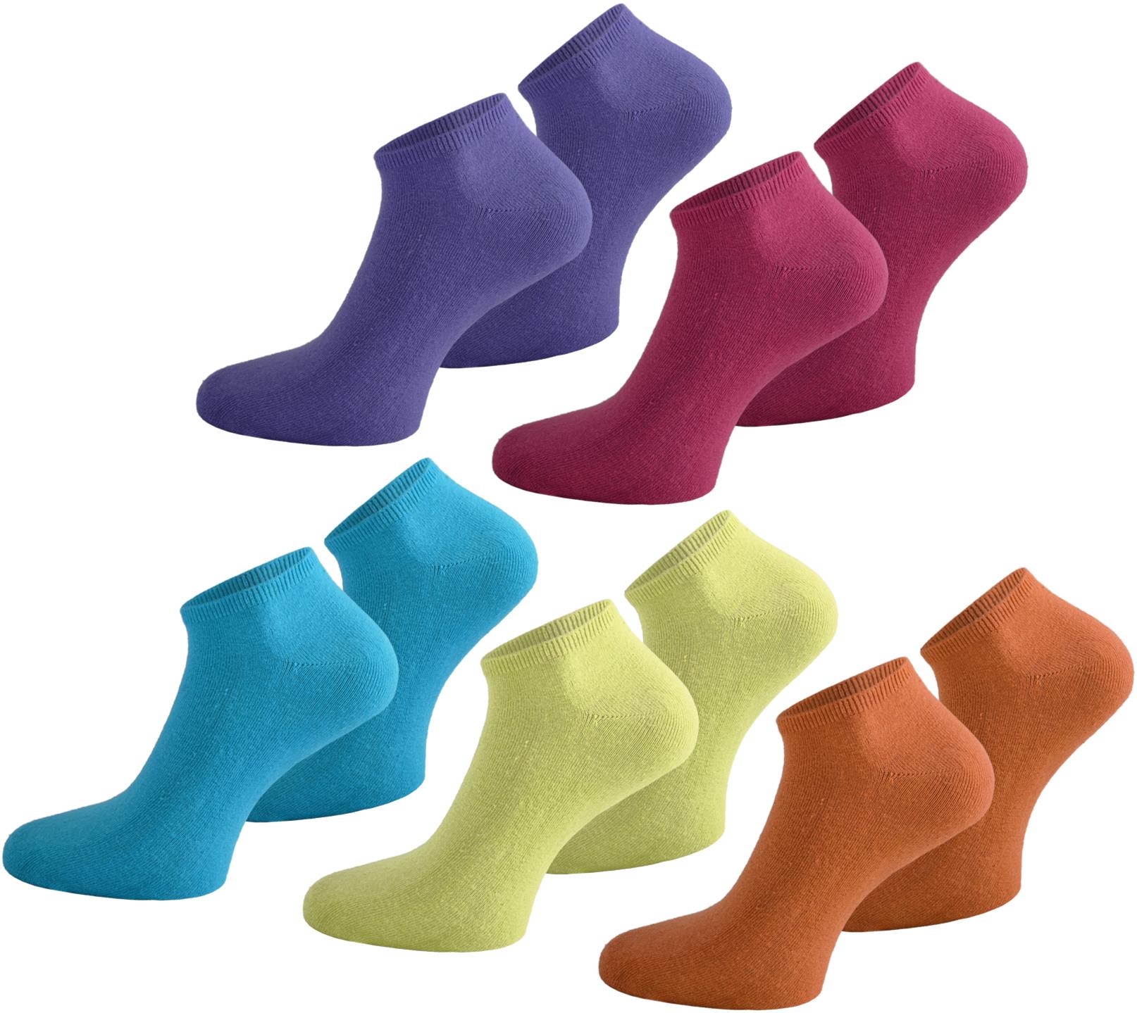 10 Paar normani® American Sneaker Socken Sneaker Freizeit socken Gr.35-50 - Bild 19 von 41