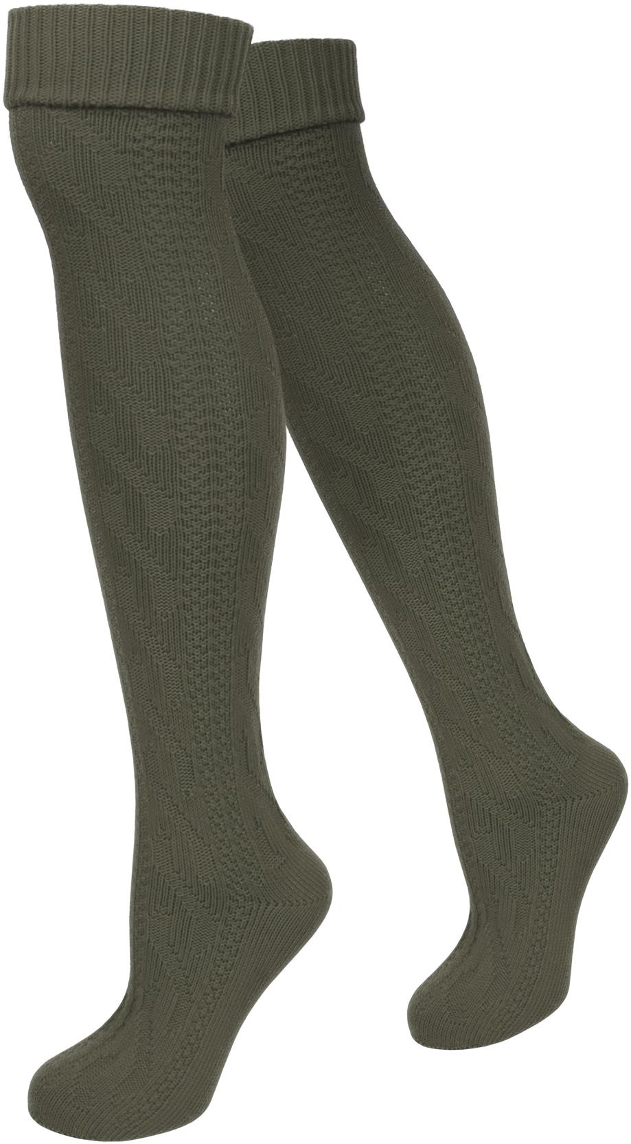 Original Trachtensocken-Umschlagsocken im Landhausstil Kniestrümpfe Oktoberfest