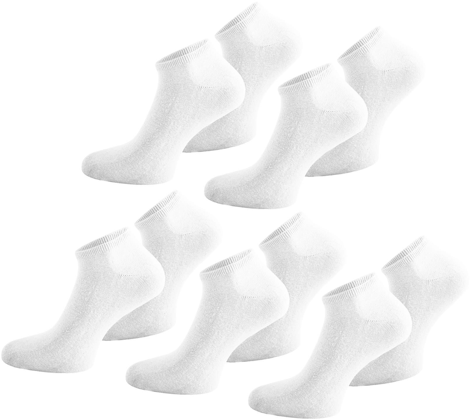 10 Paar normani® American Sneaker Socken Sneaker Freizeit socken Gr.35-50 - Bild 9 von 41