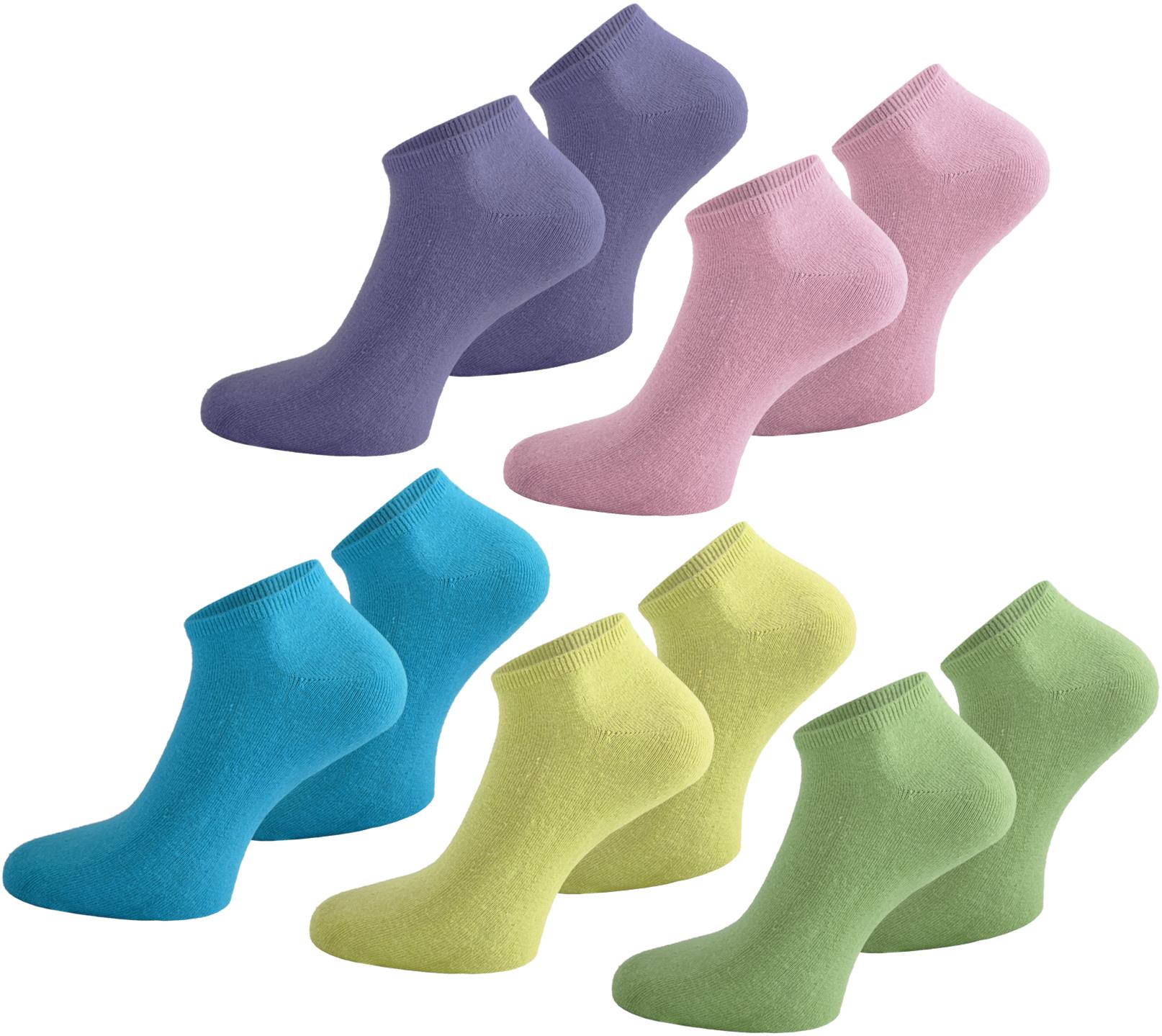 10 Paar normani® American Sneaker Socken Sneaker Freizeit socken Gr.35-50 - Bild 14 von 41