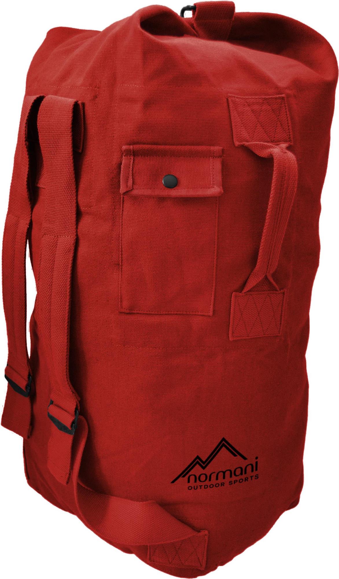 US Seesack Canvas Doppelgurt BW Rucksack -20 / 30 / 50 / 90 Liter Transportsack - Bild 20 von 33