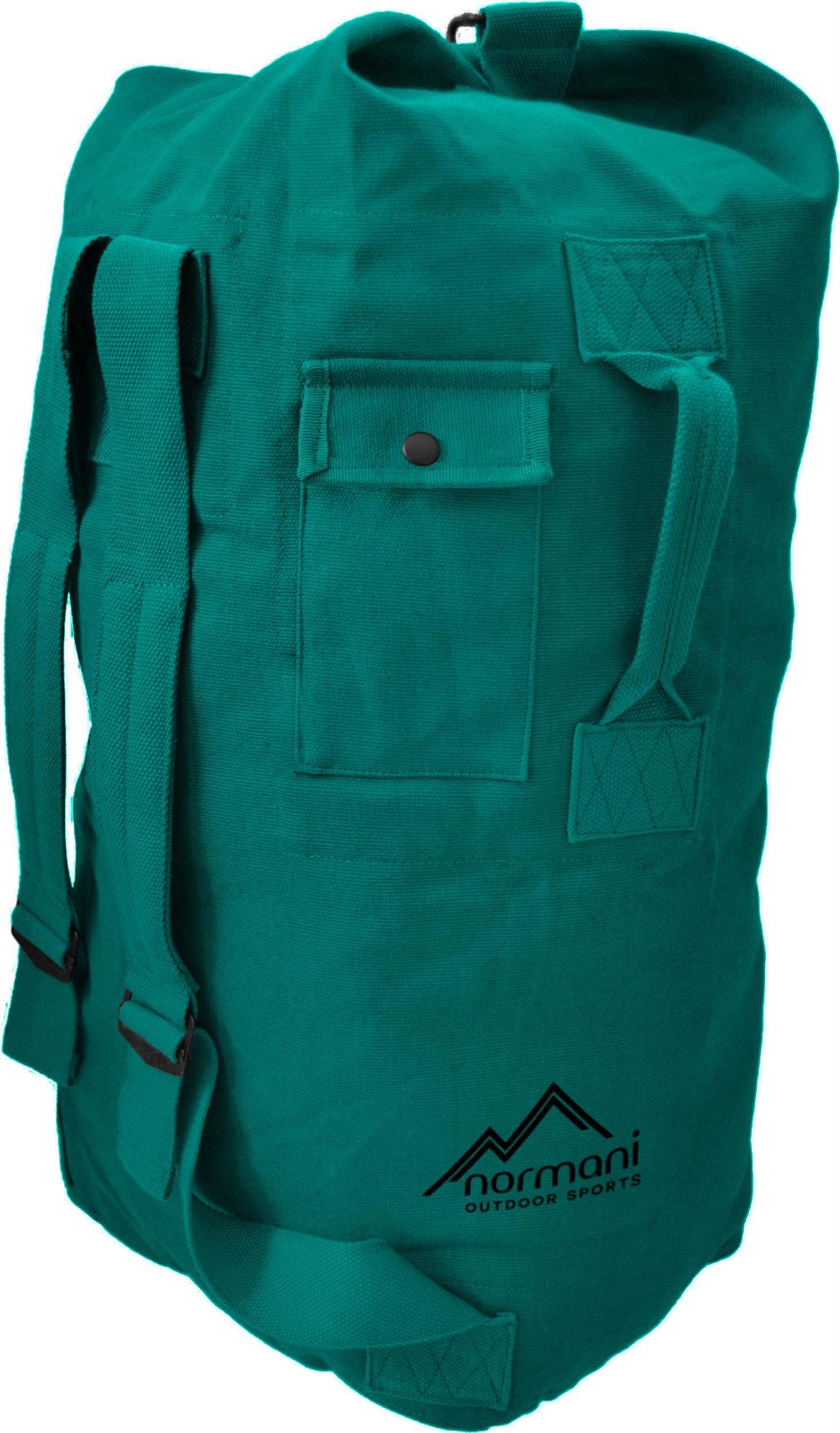 US Seesack Canvas Doppelgurt BW Rucksack -20 / 30 / 50 / 90 Liter Transportsack - Bild 23 von 33