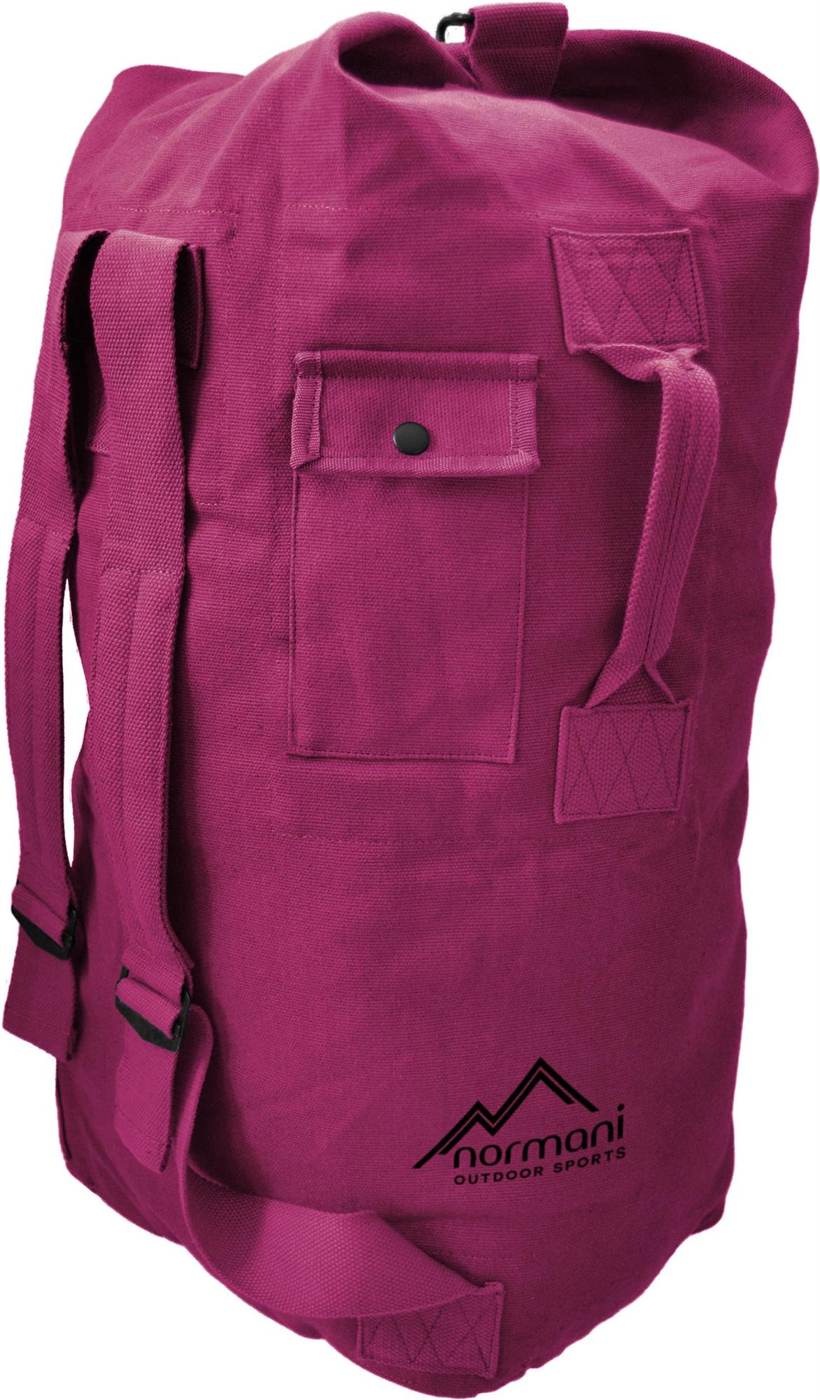 US Seesack Canvas Doppelgurt BW Rucksack -20 / 30 / 50 / 90 Liter Transportsack - Bild 26 von 33