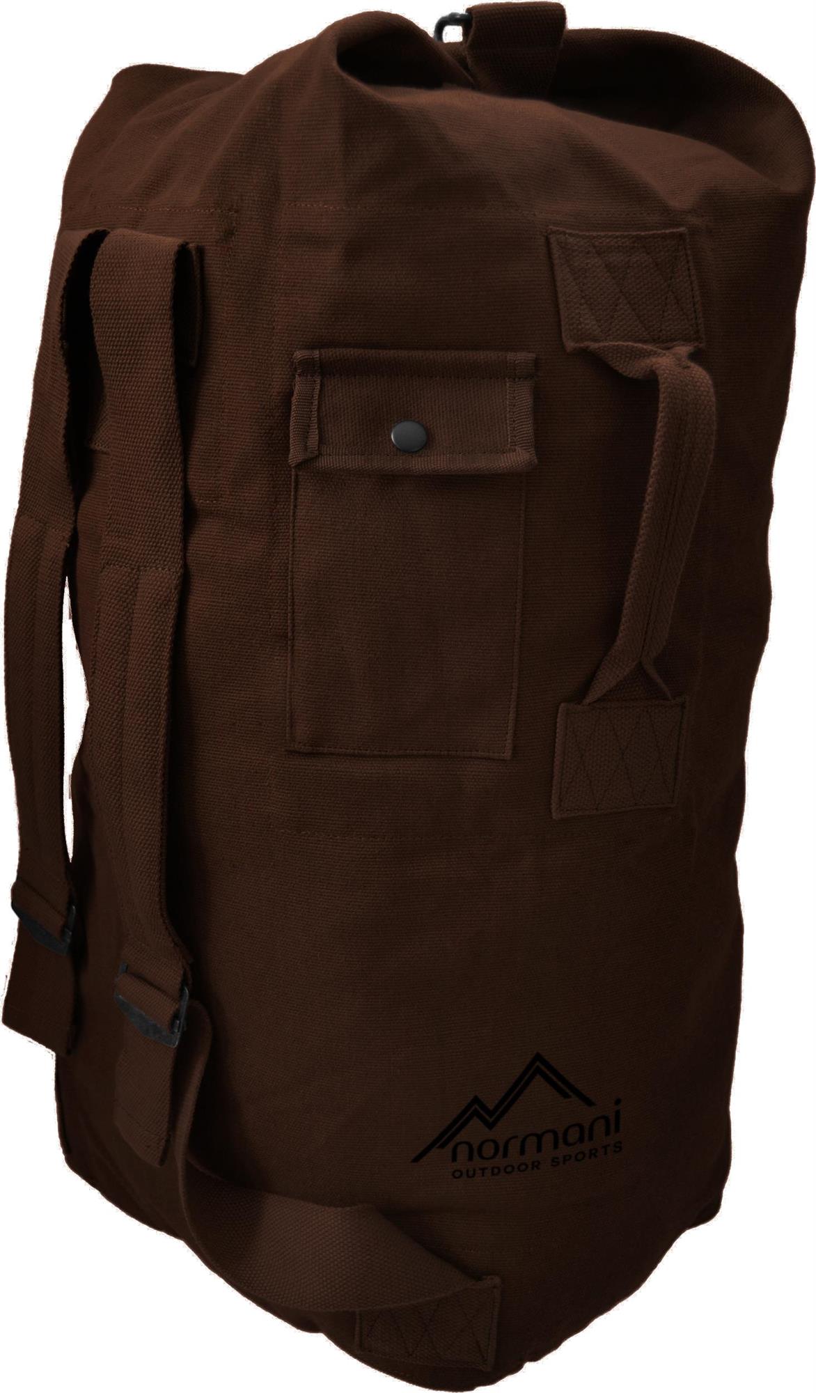 US Seesack Canvas Doppelgurt BW Rucksack -20 / 30 / 50 / 90 Liter Transportsack - Bild 29 von 33
