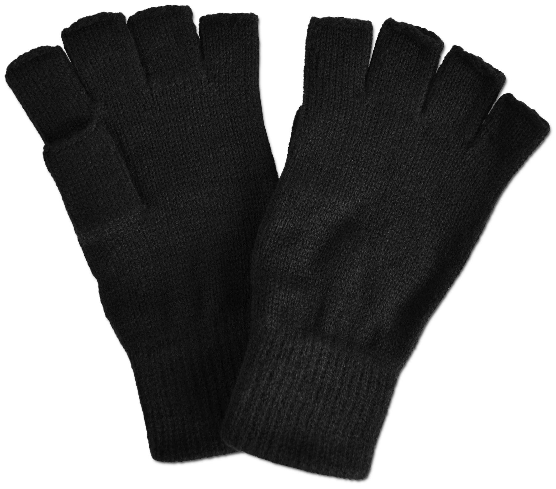 Strick Handschuhe Pulswärmer Winterhandschuhe Warm Fingerlos Strickhandschuhe DE 