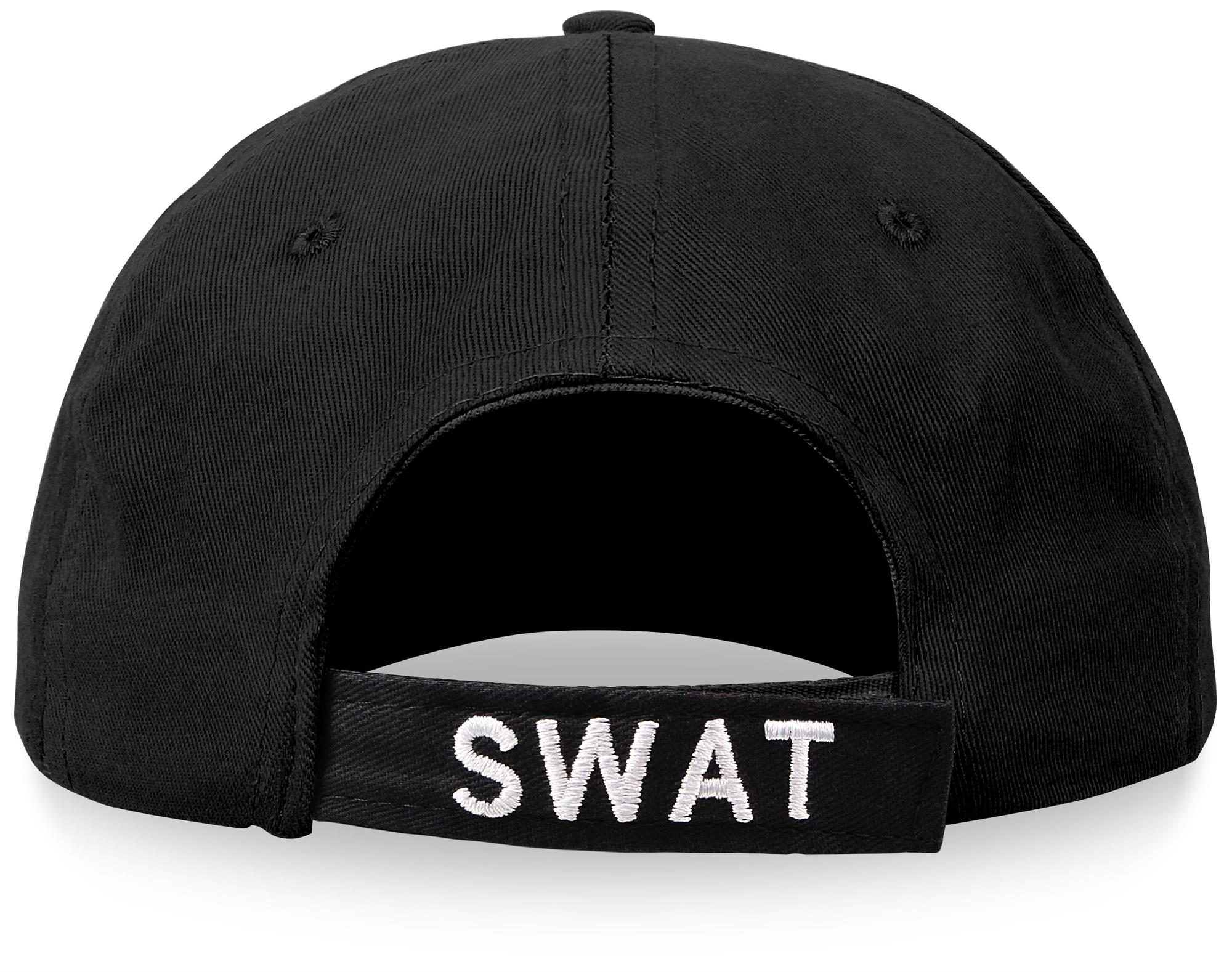 SWAT o. Security-Kostüm Einsatz-Uniform Karneval-Fasching-Outfit 6-Teilig S- 6XL