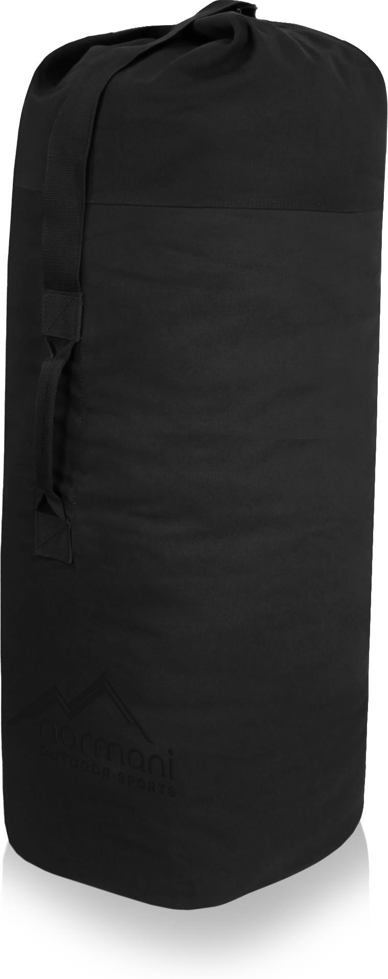 XXL US Canvas Seesack 140 Liter Duffle Bag Reisetasche mit Metallverschluss - Bild 3 von 5