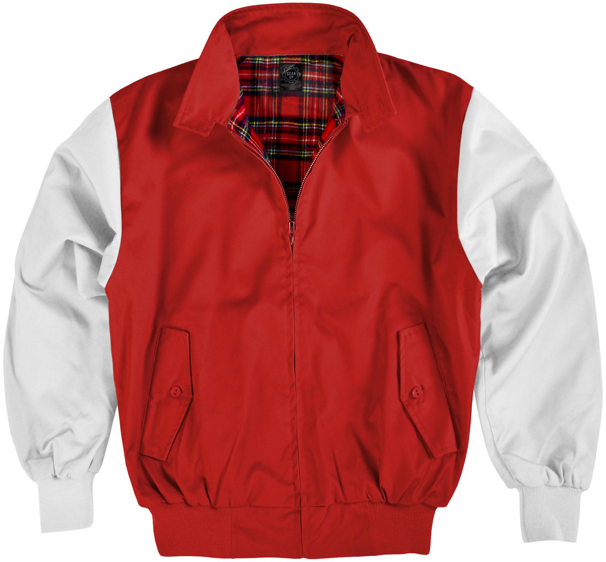 Original Harrington Jacke UK English Blouson Style Karofutter S-5XL in 12 Farben