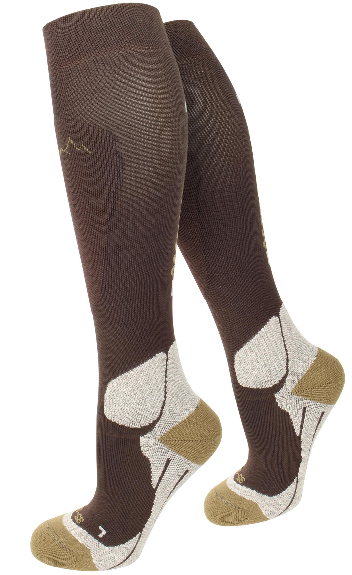Sport-Kompressionskniestrümpfe Reisestrümpfe Stützstrumpf Laufsocke Damen Herren - Bild 37 von 39