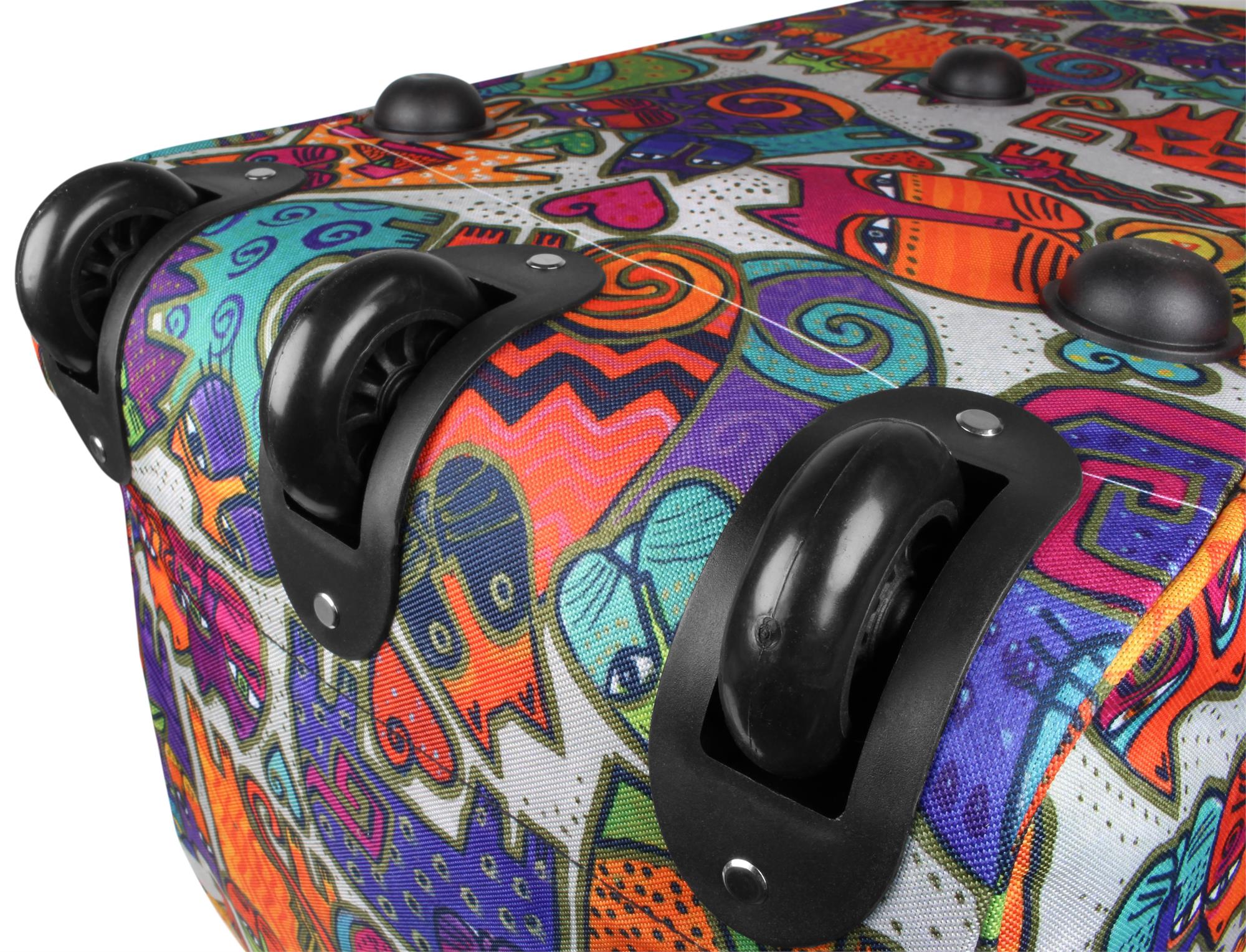 Reisetaschen mit 3 Rollen 80 Liter Volumen viele Farben Unisex - Bild 126 von 190