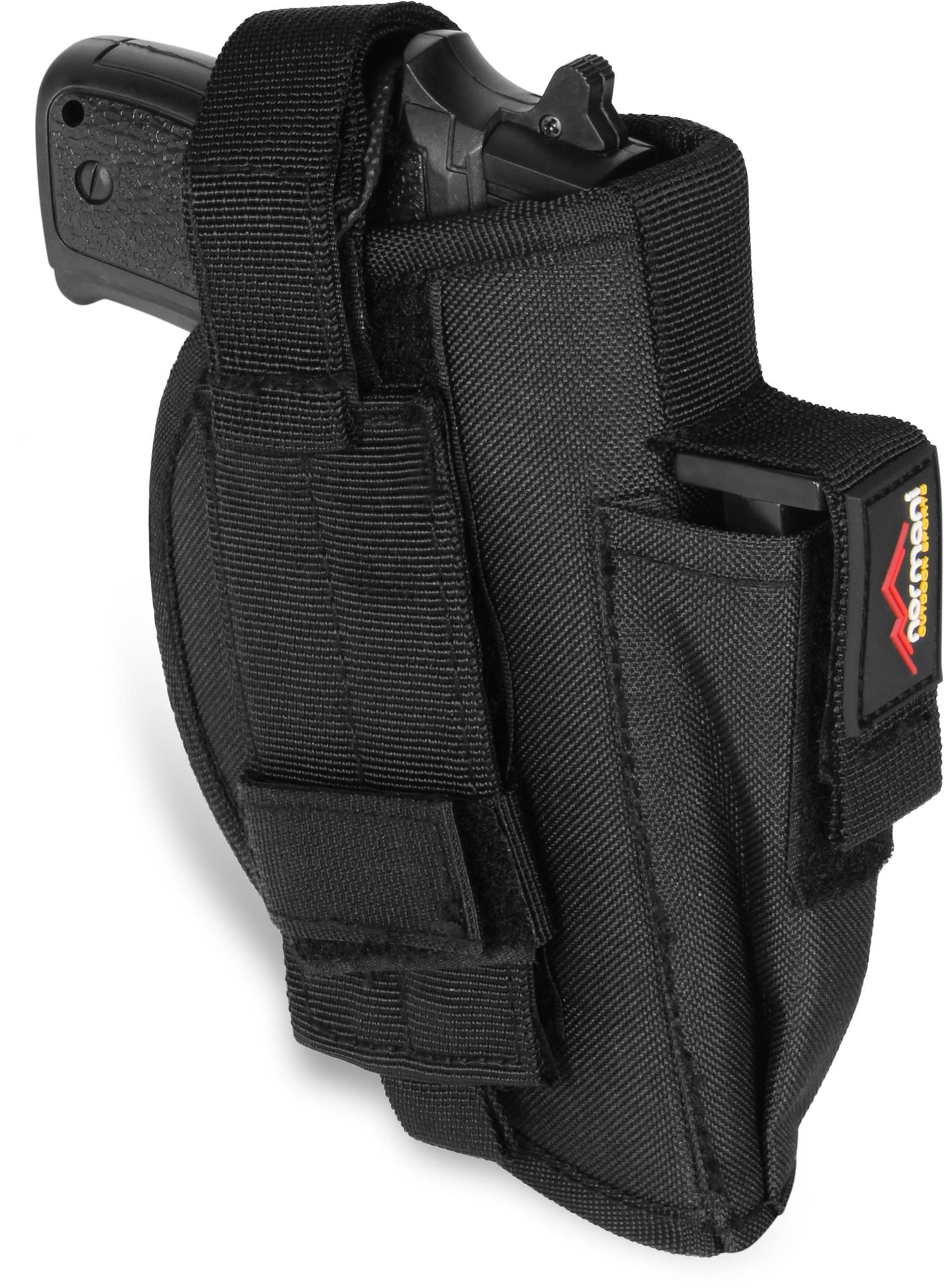 Tiefzieholster Pistolenbeinholster Waffen Halter Magazintasche beidseitig - Bild 9 von 10