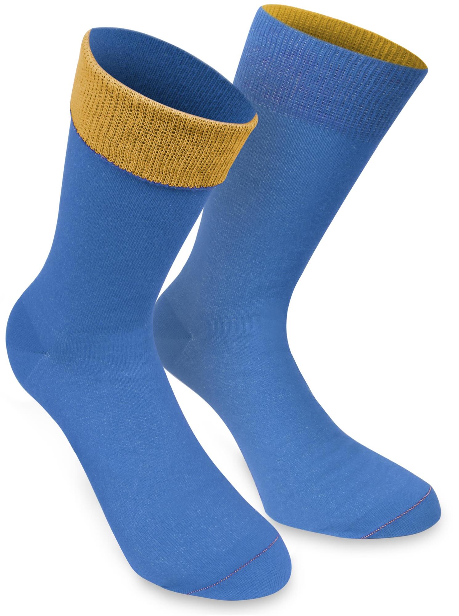 Bi-Color Socken mit farbig abgesetztem Bund | 4466E817 - Bild 10 von 30