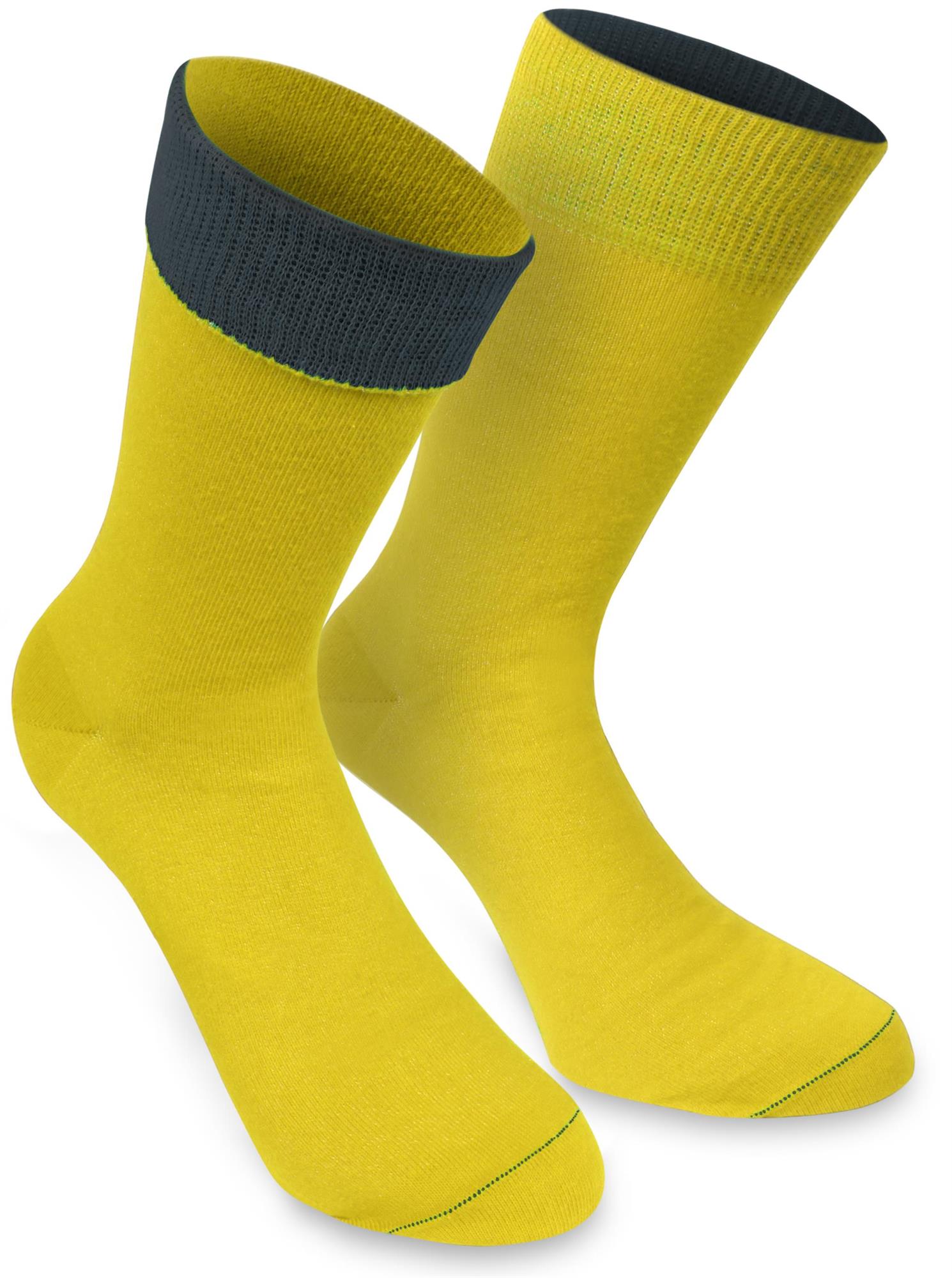 Bi-Color Socken mit farbig abgesetztem Bund | 4466E817 - Bild 12 von 30