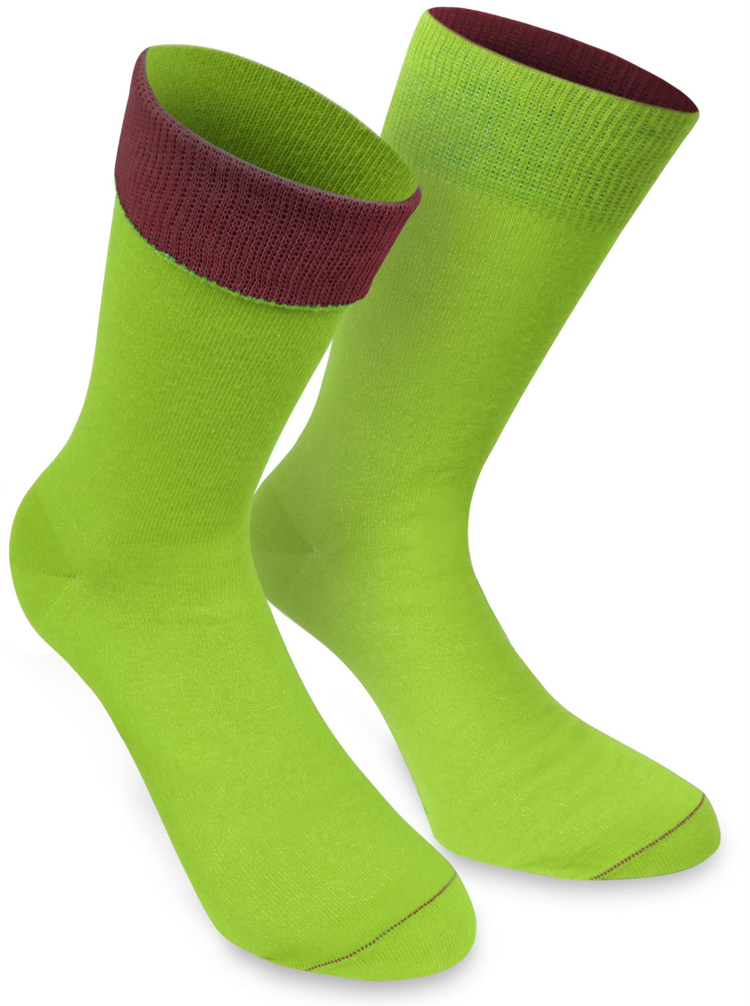 Bi-Color Socken mit farbig abgesetztem Bund | 4466E817 - Bild 14 von 30