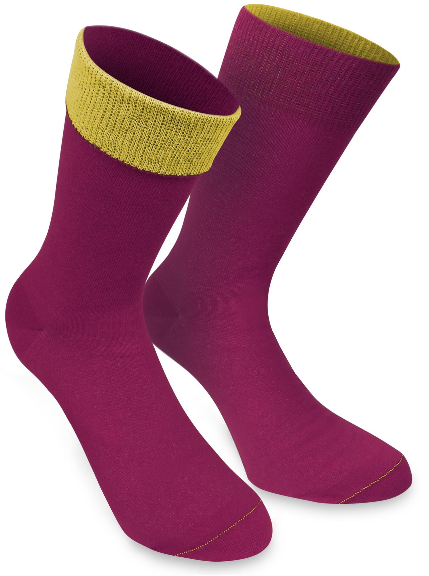 Bi-Color Socken mit farbig abgesetztem Bund | 4466E817 - Bild 16 von 30