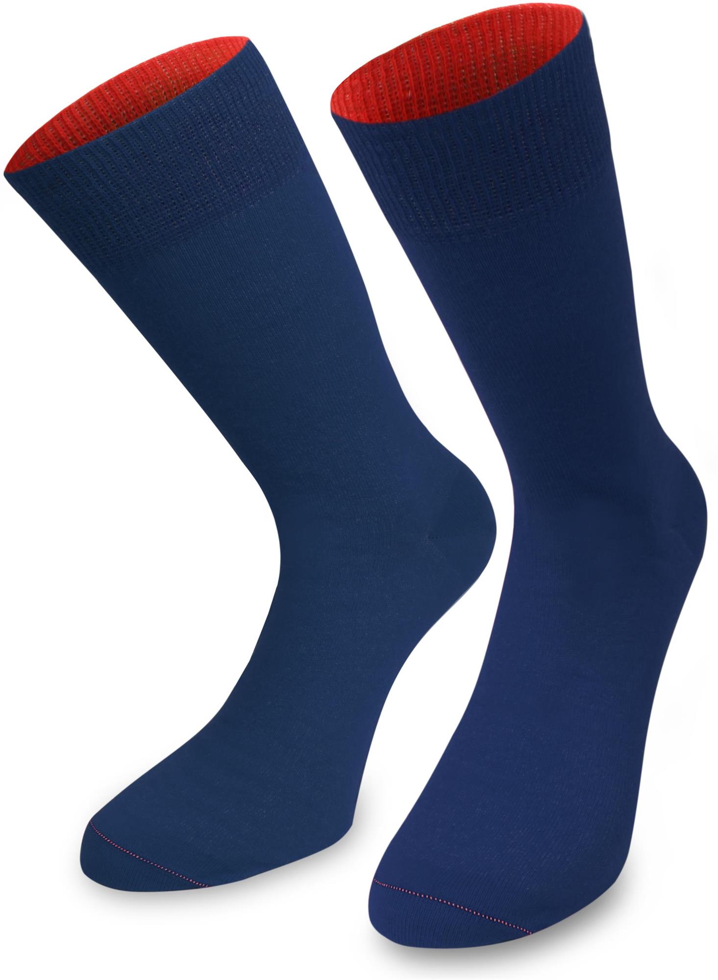 Bi-Color Socken mit farbig abgesetztem Bund | 4466E817 - Bild 17 von 30