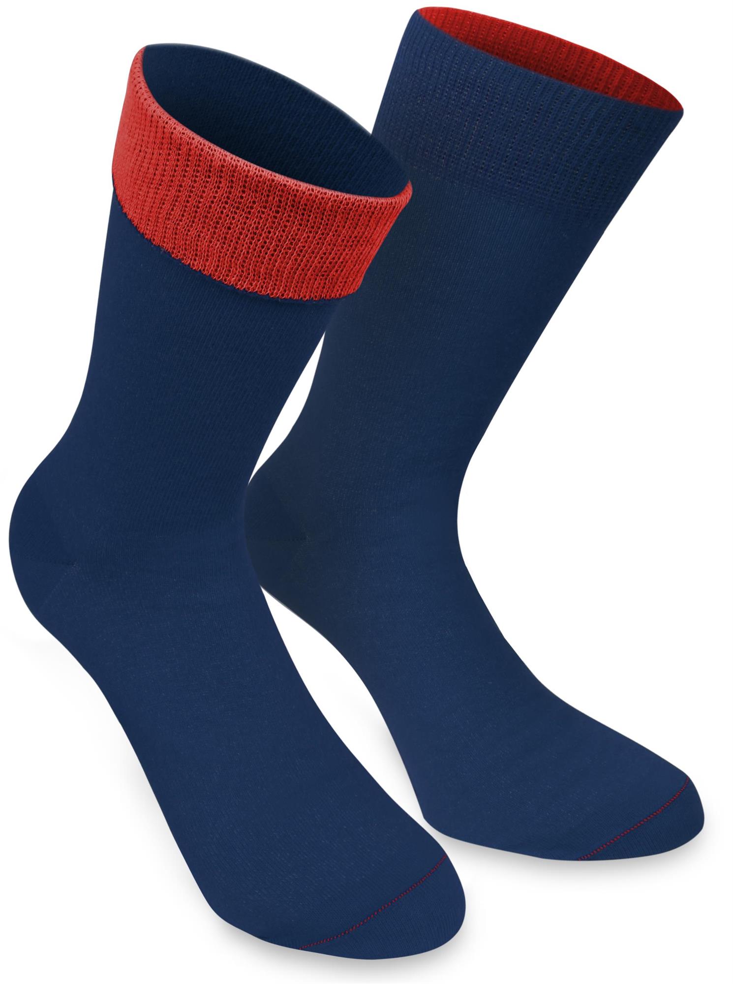 Bi-Color Socken mit farbig abgesetztem Bund | 4466E817 - Bild 18 von 30