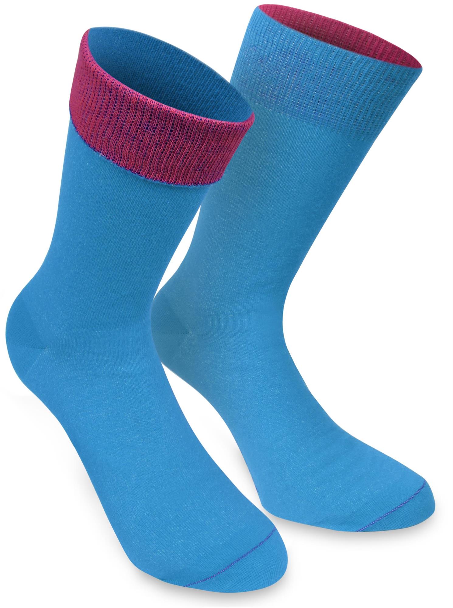 Bi-Color Socken mit farbig abgesetztem Bund | 4466E817 - Bild 30 von 30