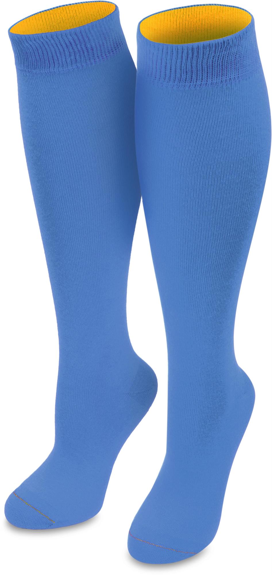 1 Paar Socken mit farbigem Bund und handgekettelter Spitze - Bild 11 von 43