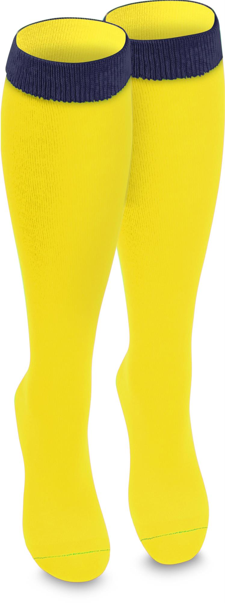 1 Paar Socken mit farbigem Bund und handgekettelter Spitze - Bild 15 von 43
