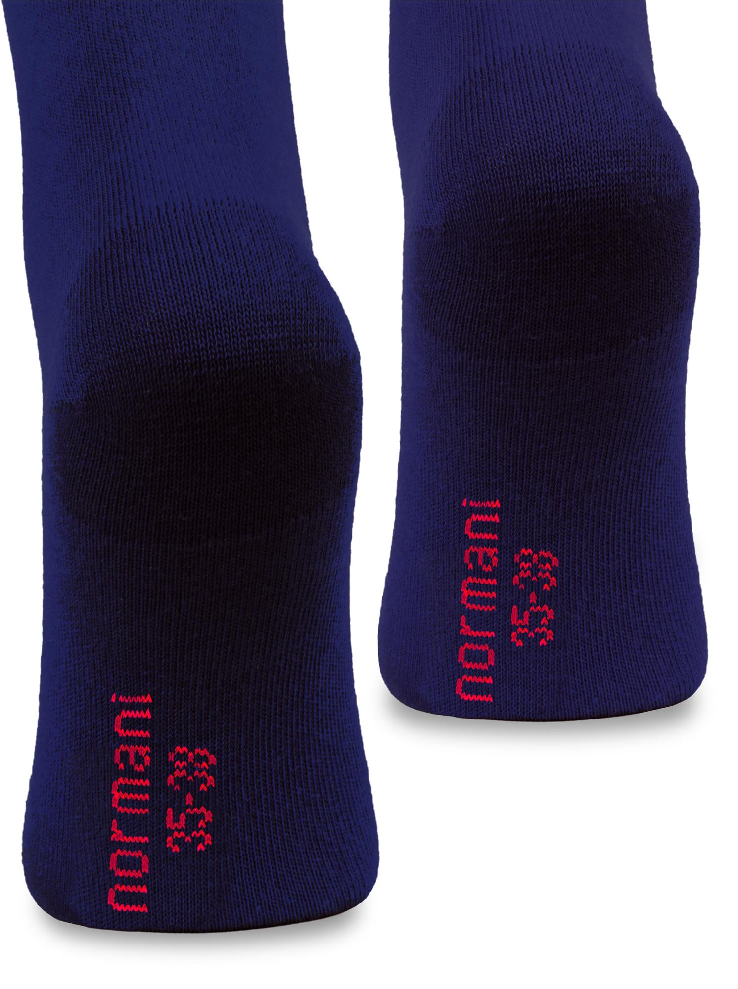 1 Paar Socken mit farbigem Bund und handgekettelter Spitze - Bild 25 von 43