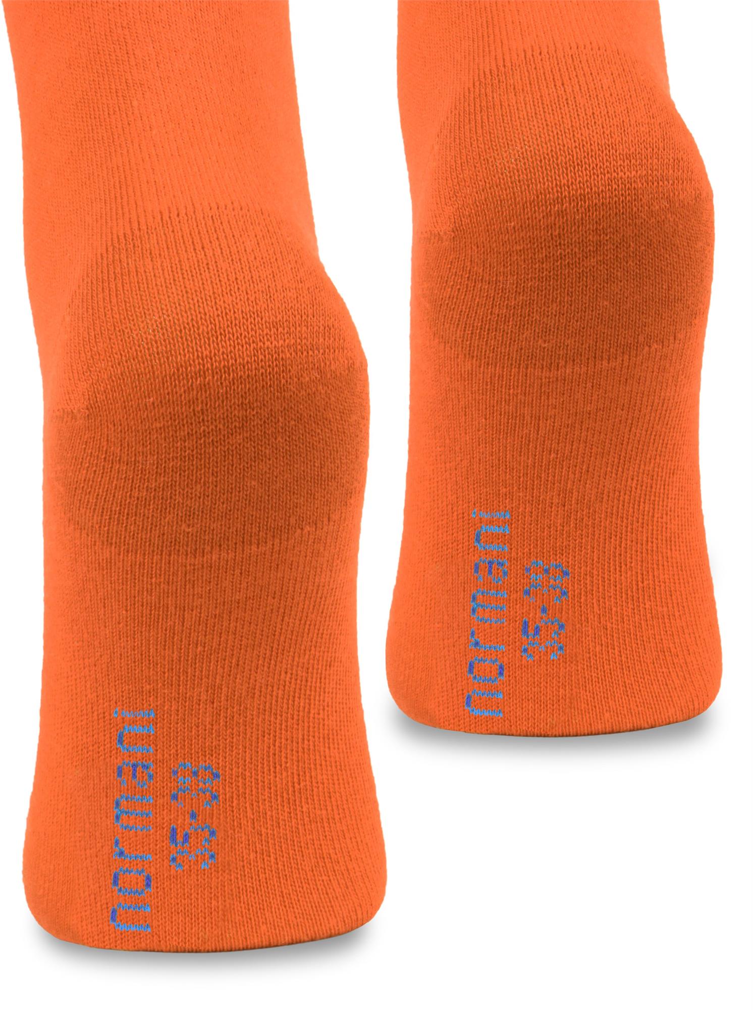 1 Paar Socken mit farbigem Bund und handgekettelter Spitze - Bild 28 von 43