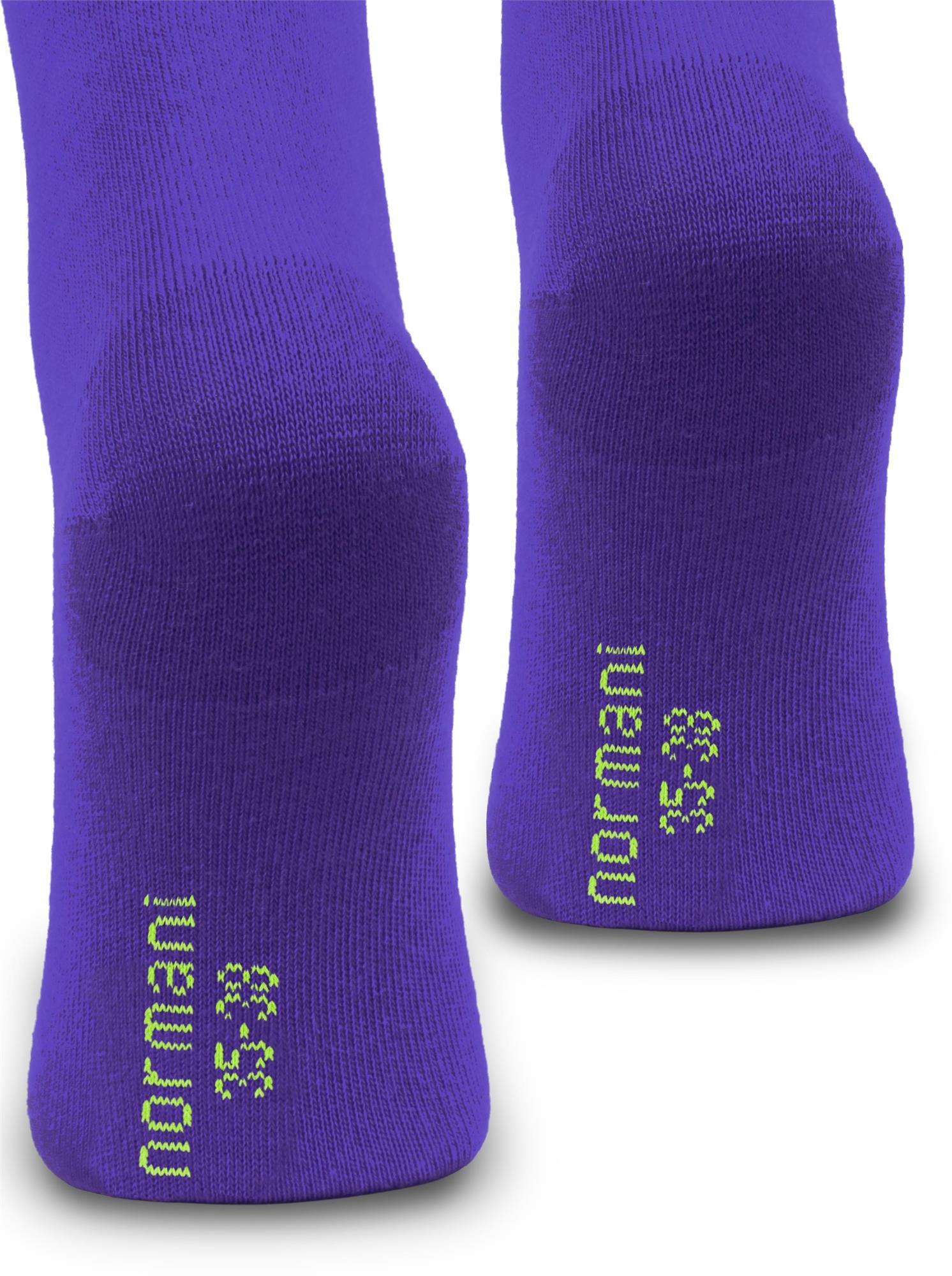 1 Paar Socken mit farbigem Bund und handgekettelter Spitze - Bild 37 von 43
