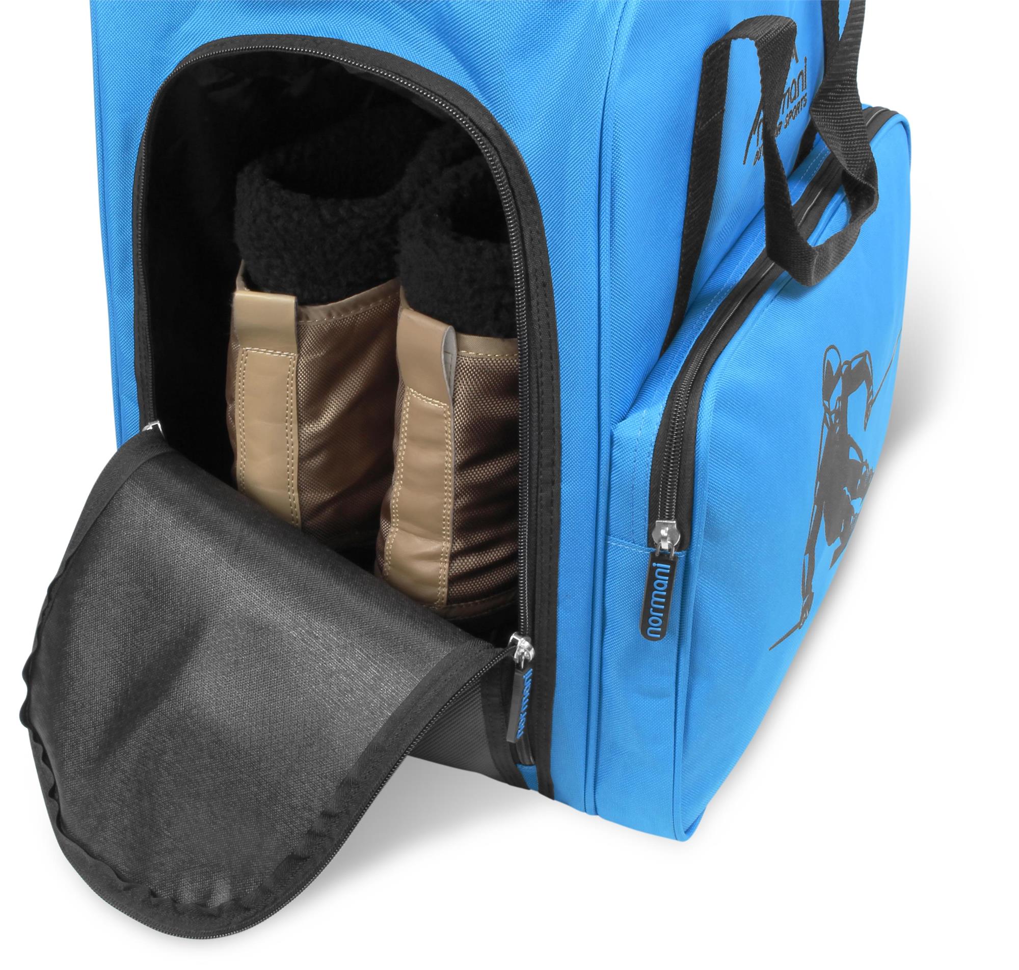 Skitasche Skischuhtasche mit separatem Helmfach und Rucksackfunktion