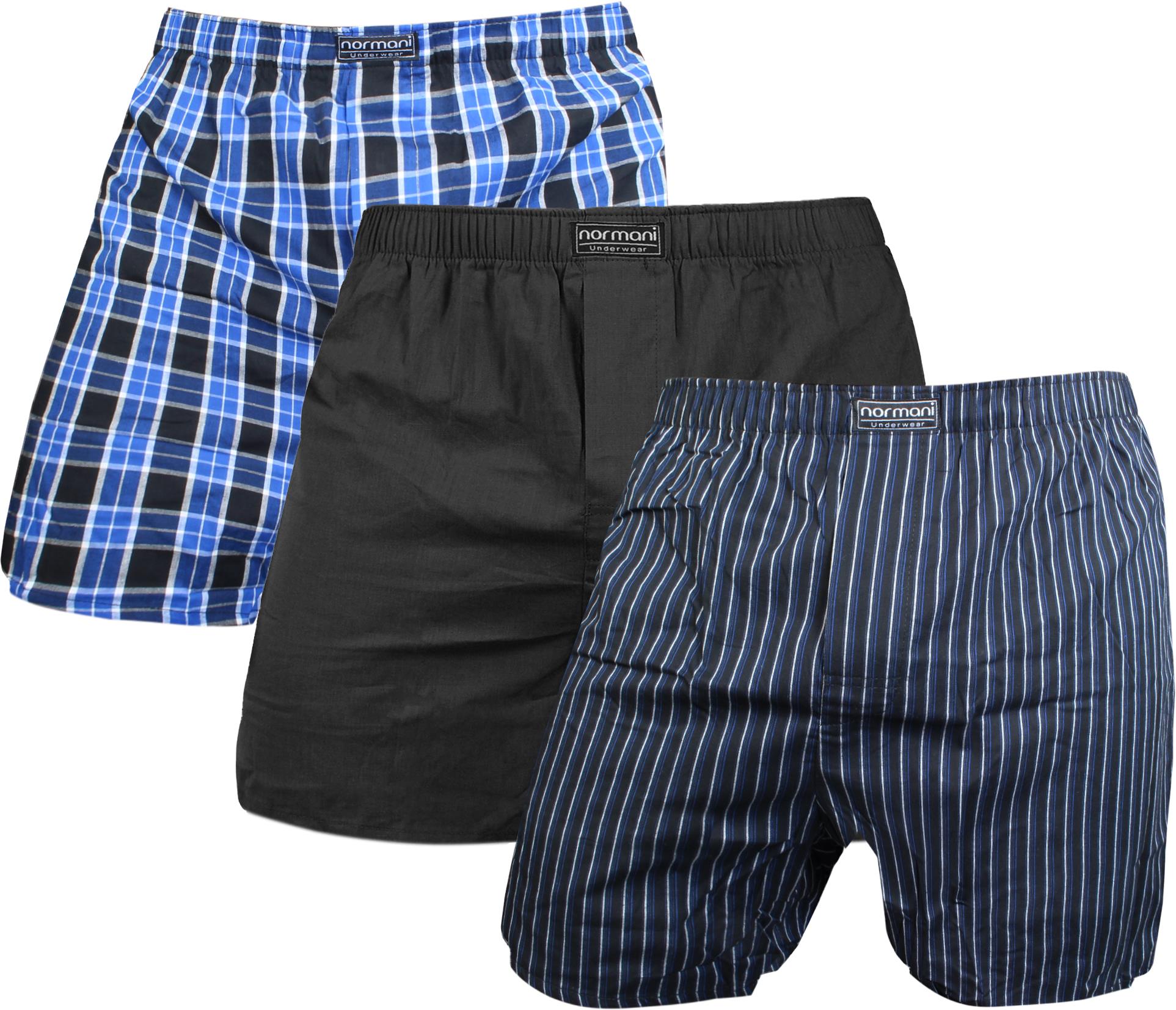 Hochwertige Herren Boxershorts im 3er Pack S - 4XL Webboxer Unterhosen 100% BW - Bild 34 von 37