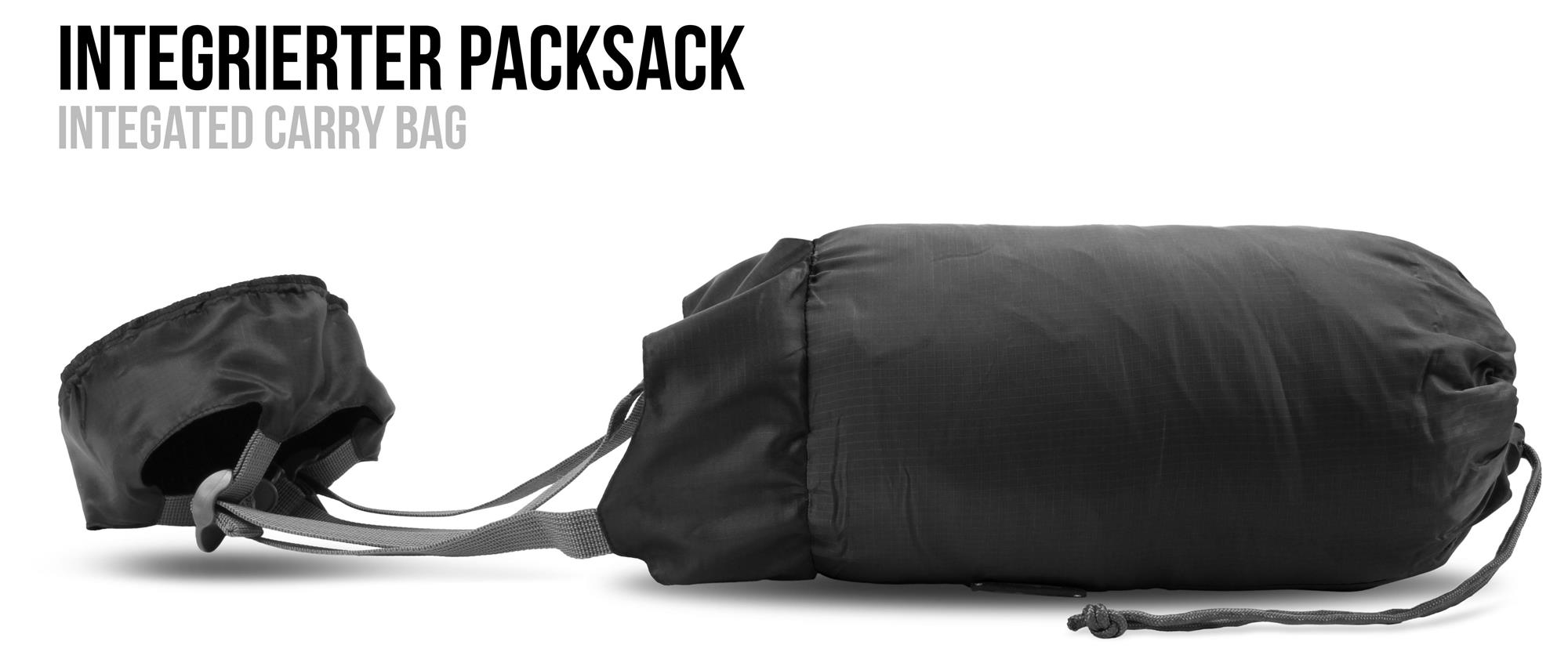 Ultralight Schlafsack Runty (RV Rechts) extrem kleines Packmaß