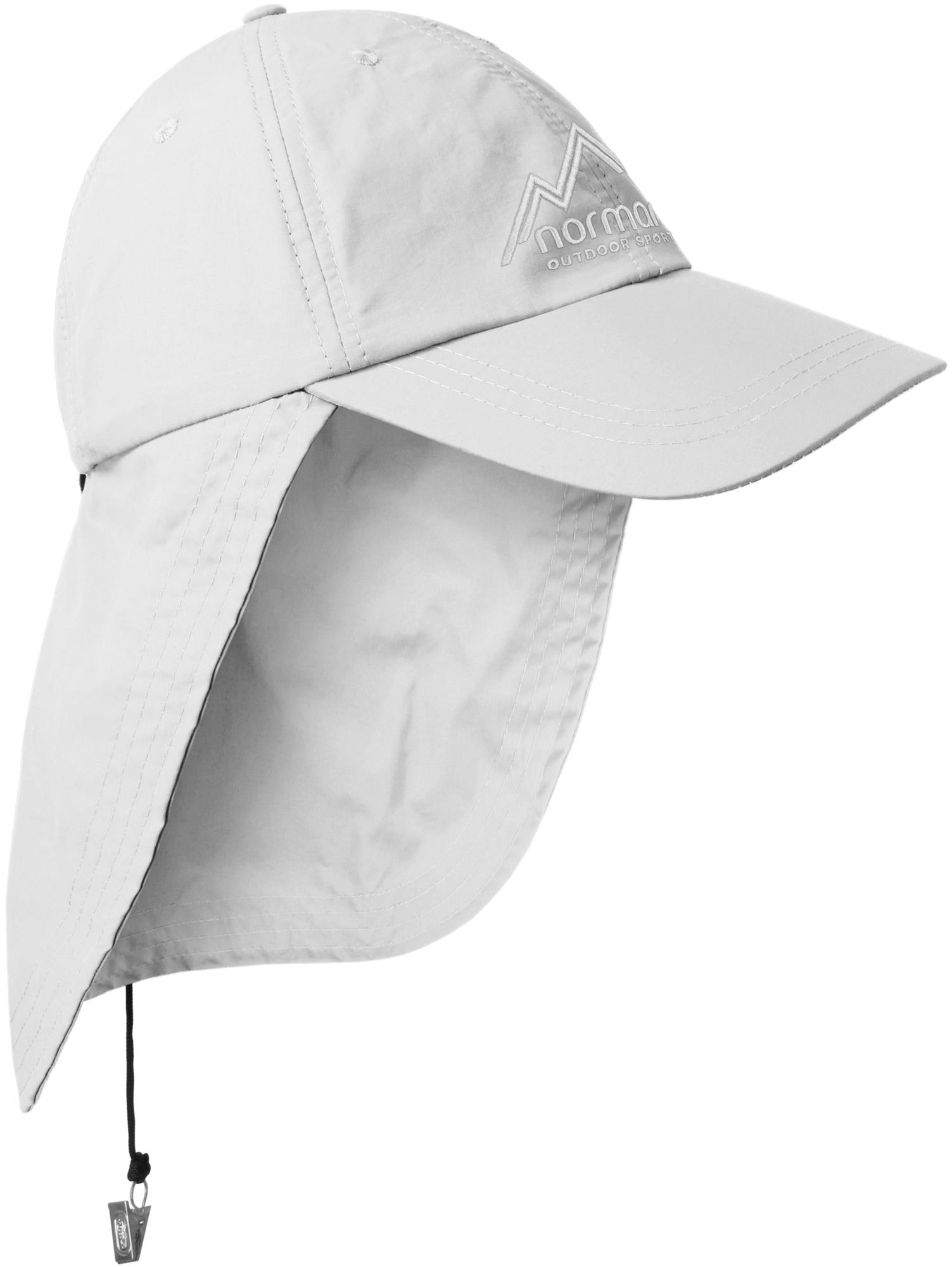 Safari Cap Mütze Sommer-Cap mit Nackenschutz 30-UV-Schutz Tropenhut Angeln Cappi