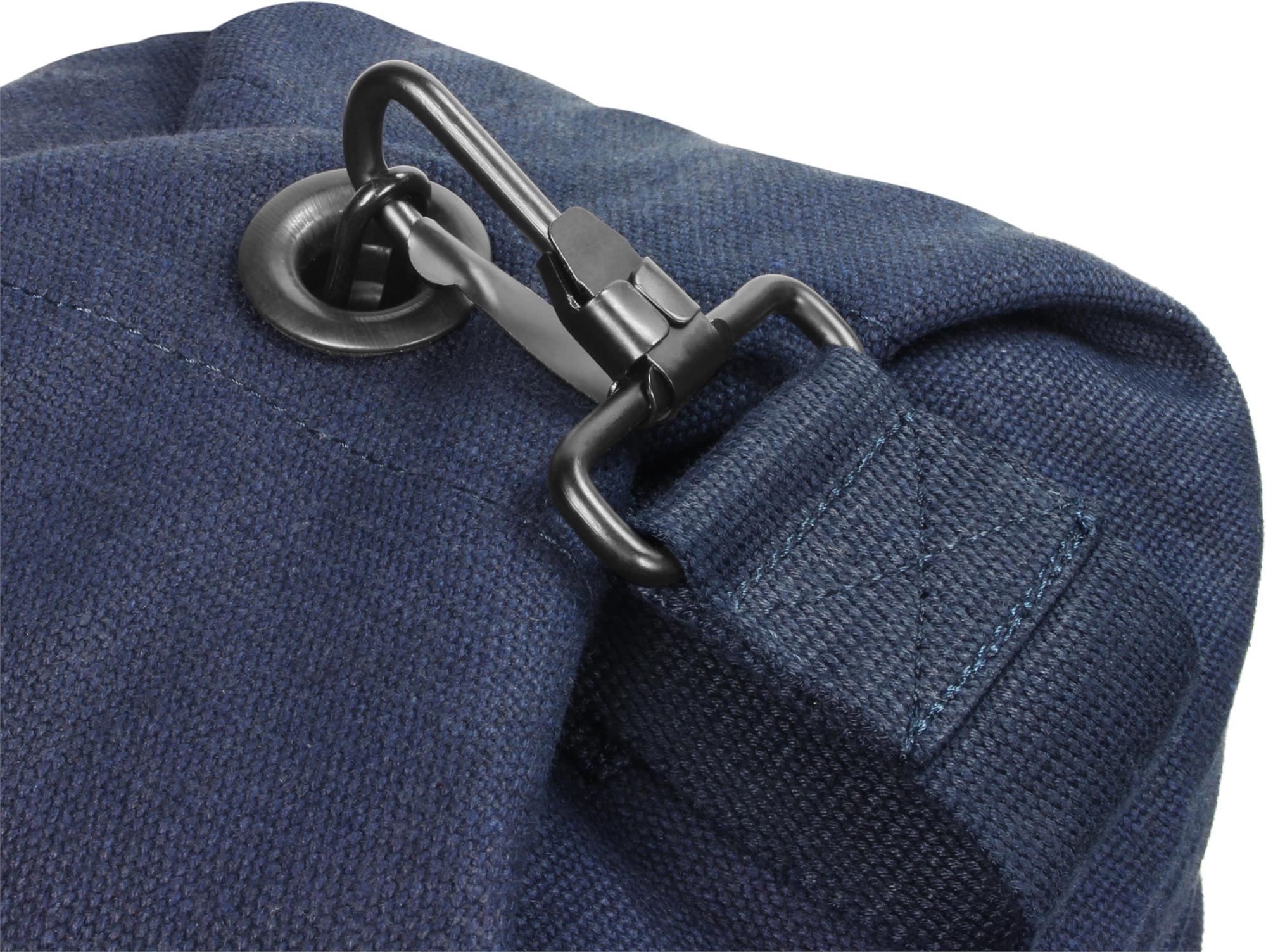 Seesack Duffel Bag 20 Liter Canvas-Reiseseesack mit Doppelgurt Trockensack  - Bild 9 von 37