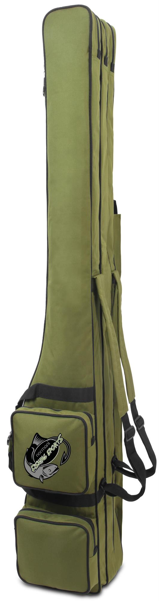 Rutentasche Rutenfutteral Angeltasche 2 oder 3 Fächer -versch. Längen und Farben