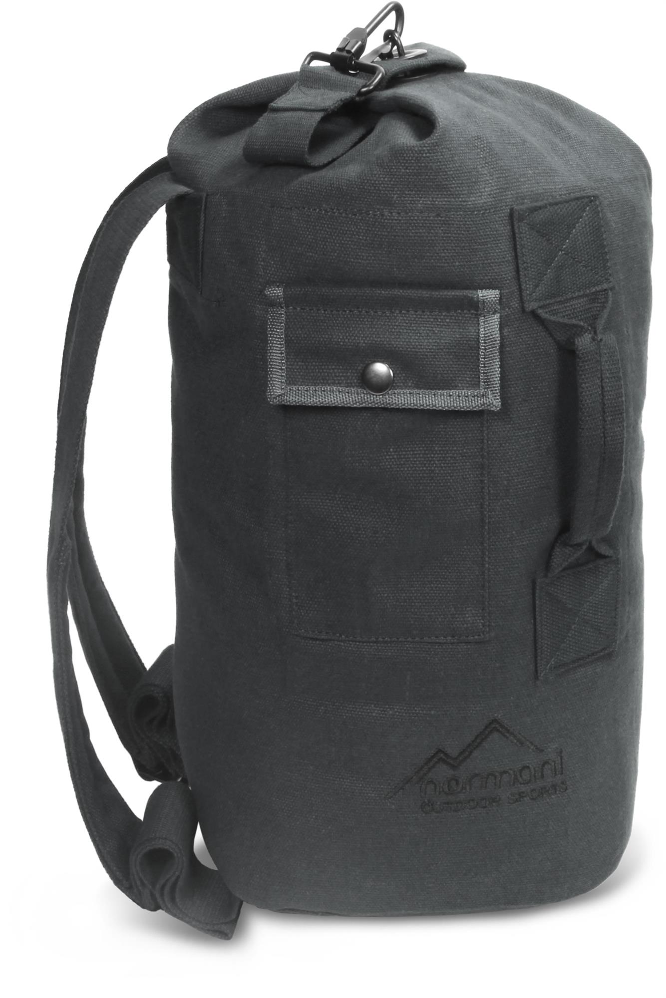 Seesack Duffel Bag 20 Liter Canvas-Reiseseesack mit Doppelgurt Trockensack  - Bild 12 von 37