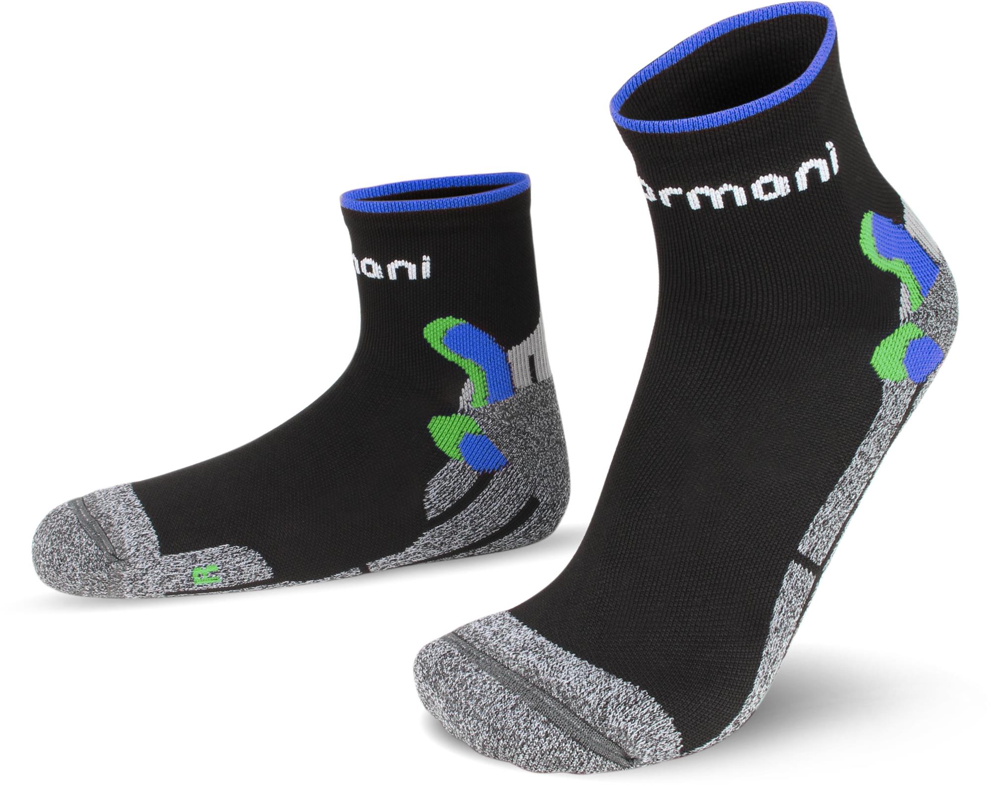 2 Paar Kurzschaft-Sportsocken mit Achillessehnen-Protektor, Frotteesohle - Bild 2 von 13