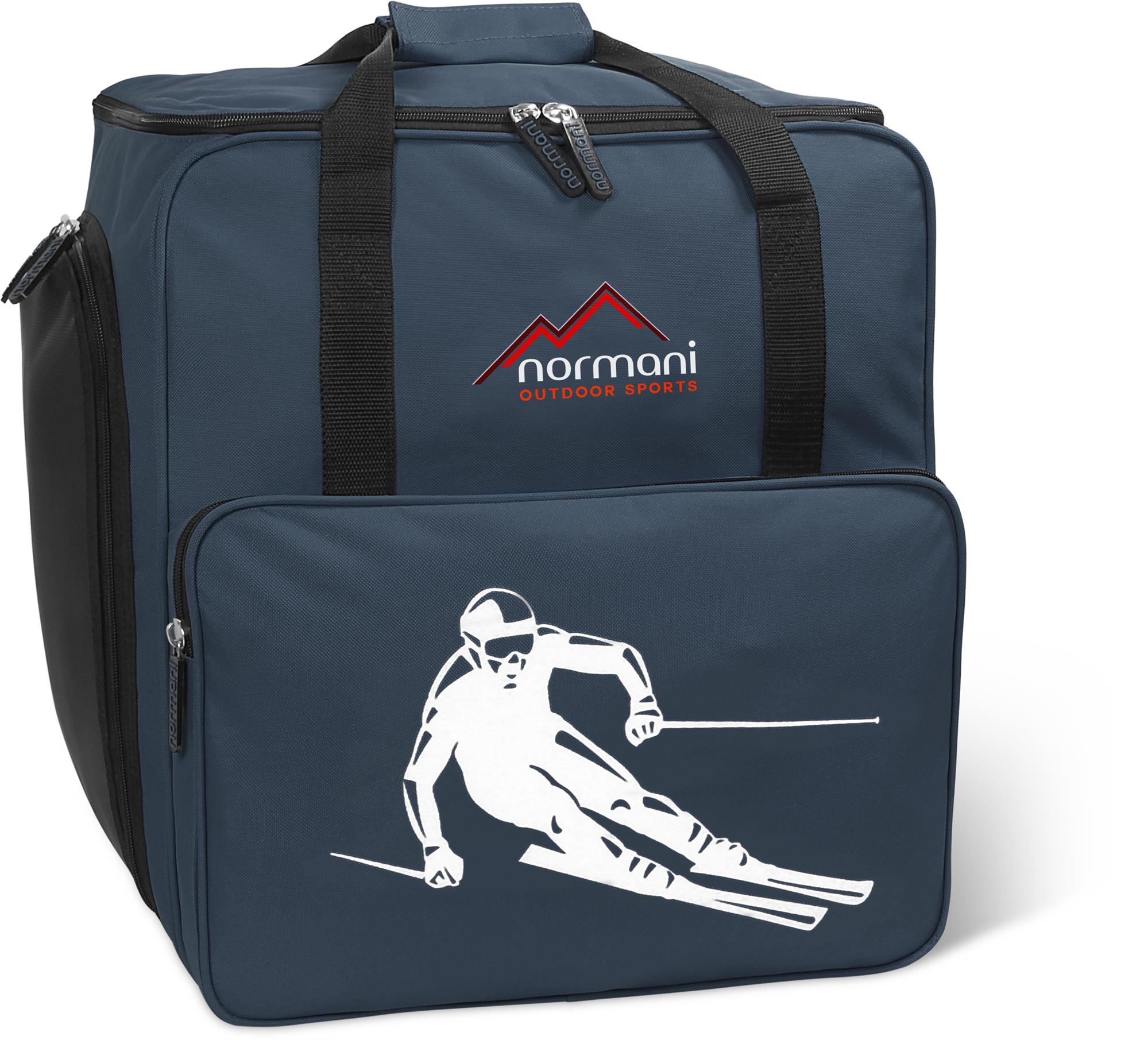 Skischuhtasche Skitasche mit separatem Helmfach und Rucksackfunktion Stiefelbag 