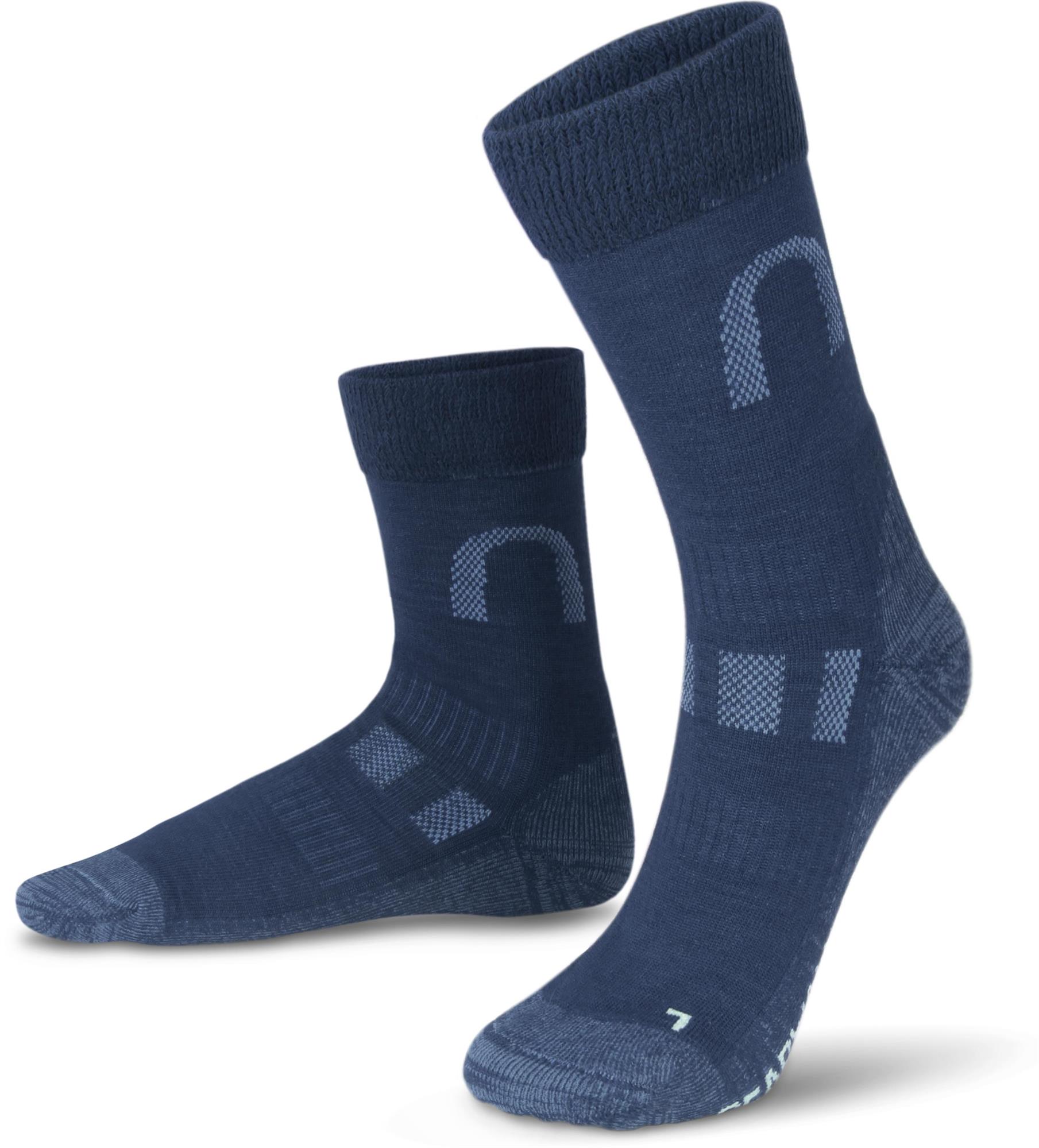 2 Paar Merinowollsocken – Wandersocken & Trekkingsocken, Temperaturregulierend - Bild 5 von 16