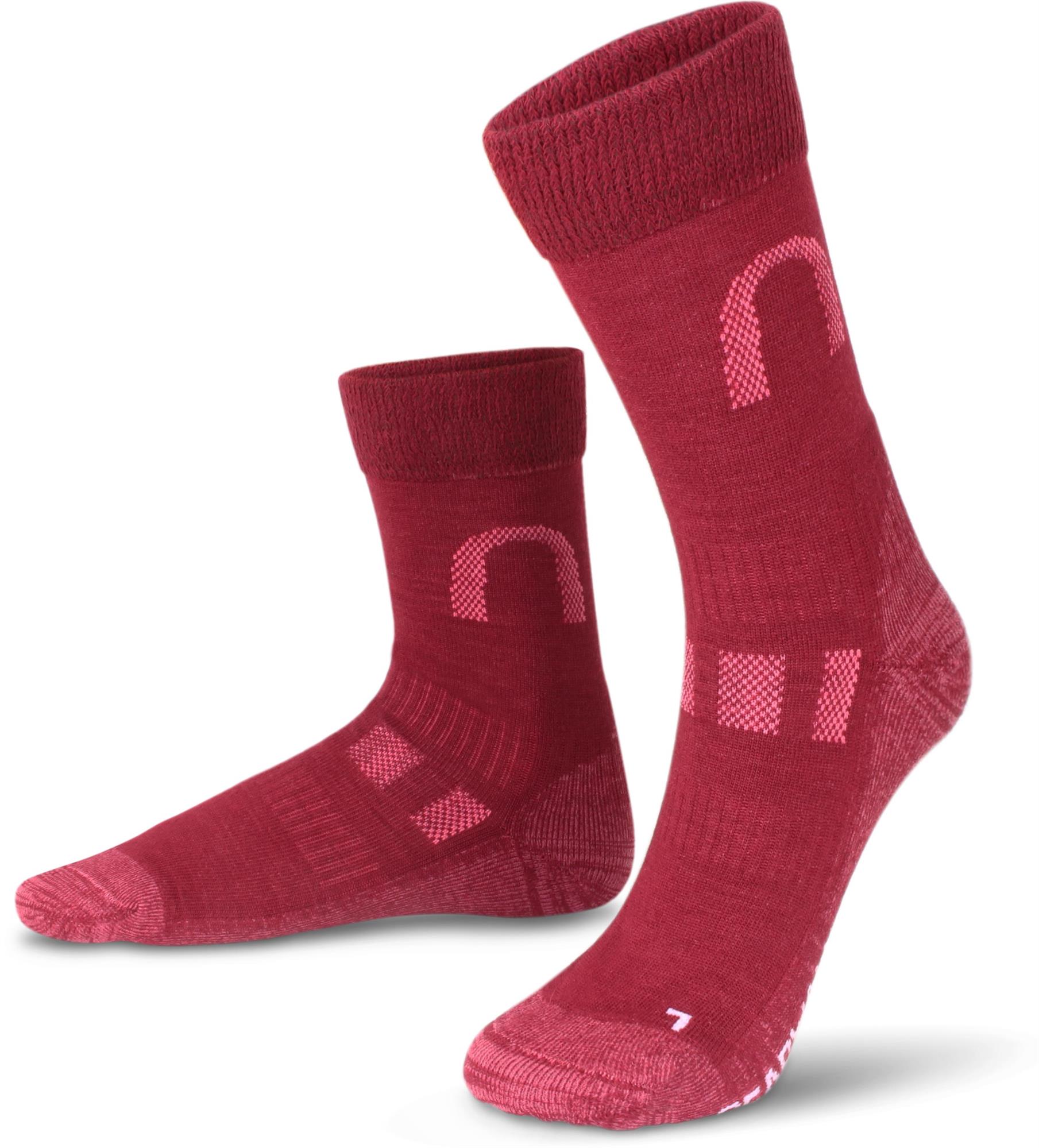 2 Paar Merinowollsocken – Wandersocken & Trekkingsocken, Temperaturregulierend - Bild 2 von 16