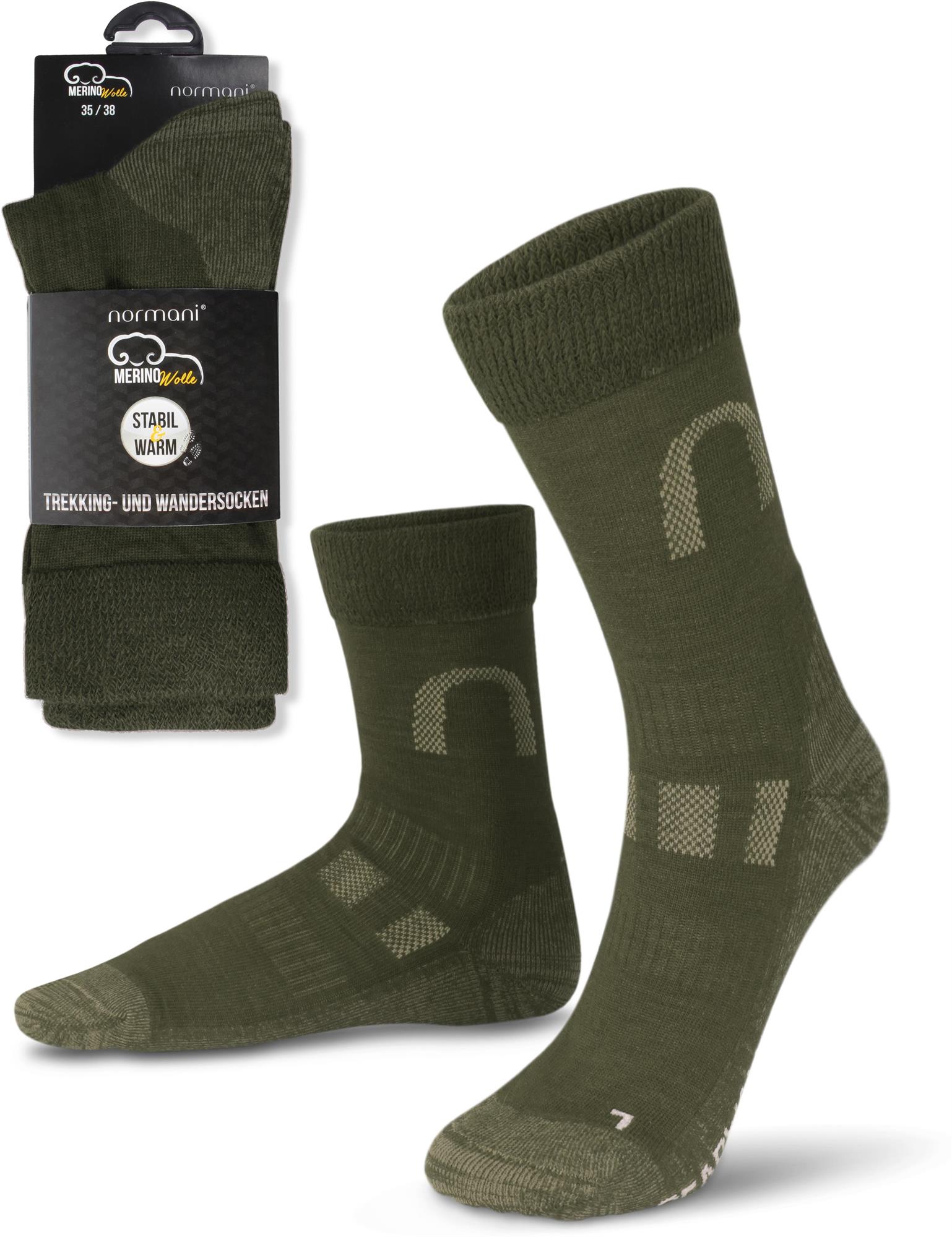 2 Paar Merinowollsocken – Wandersocken & Trekkingsocken, Temperaturregulierend - Bild 9 von 16