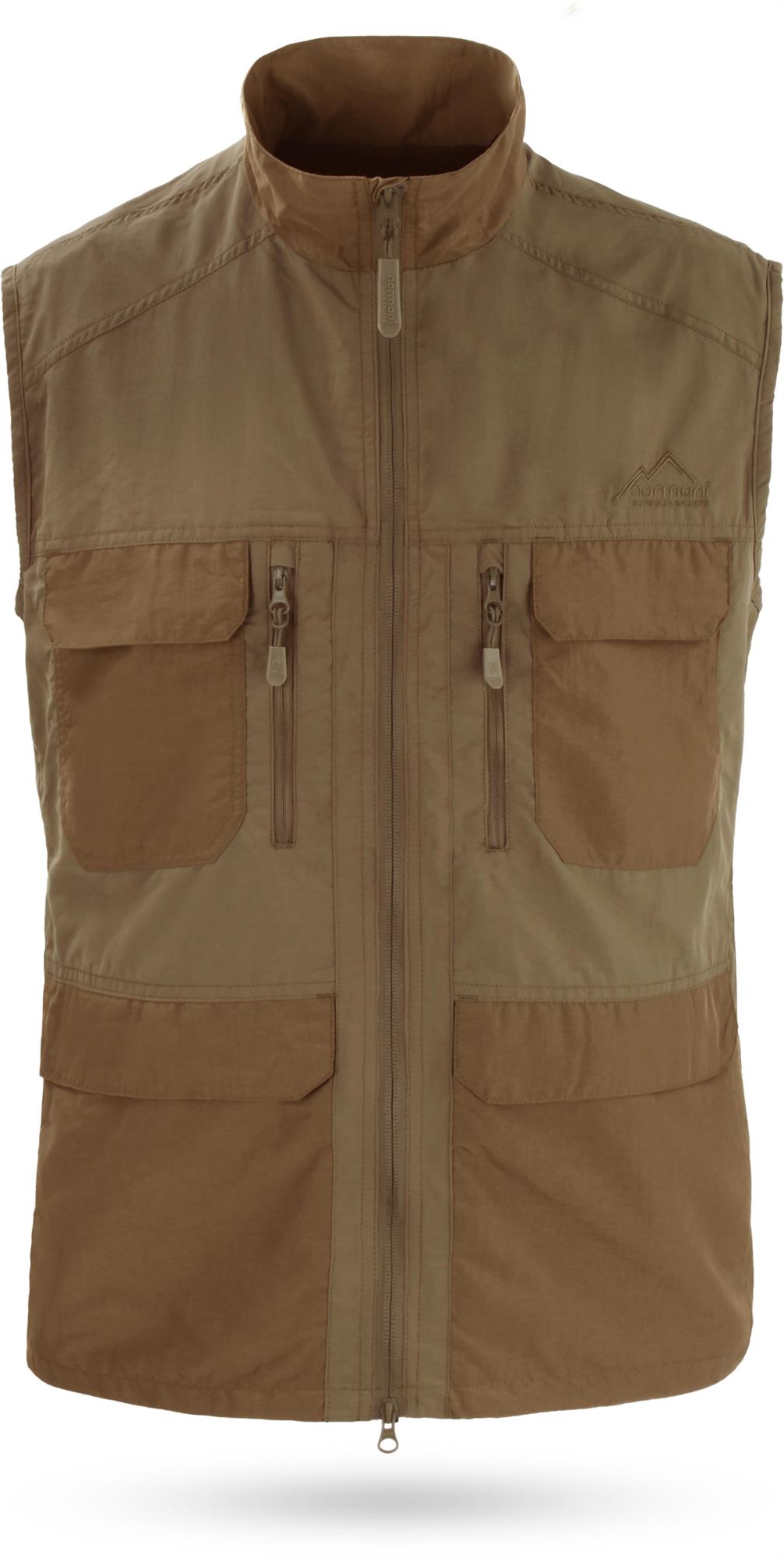 Outdoor Weste Herren Mit Taschen - Ärmellose Steppweste Für Camping & Freizeit