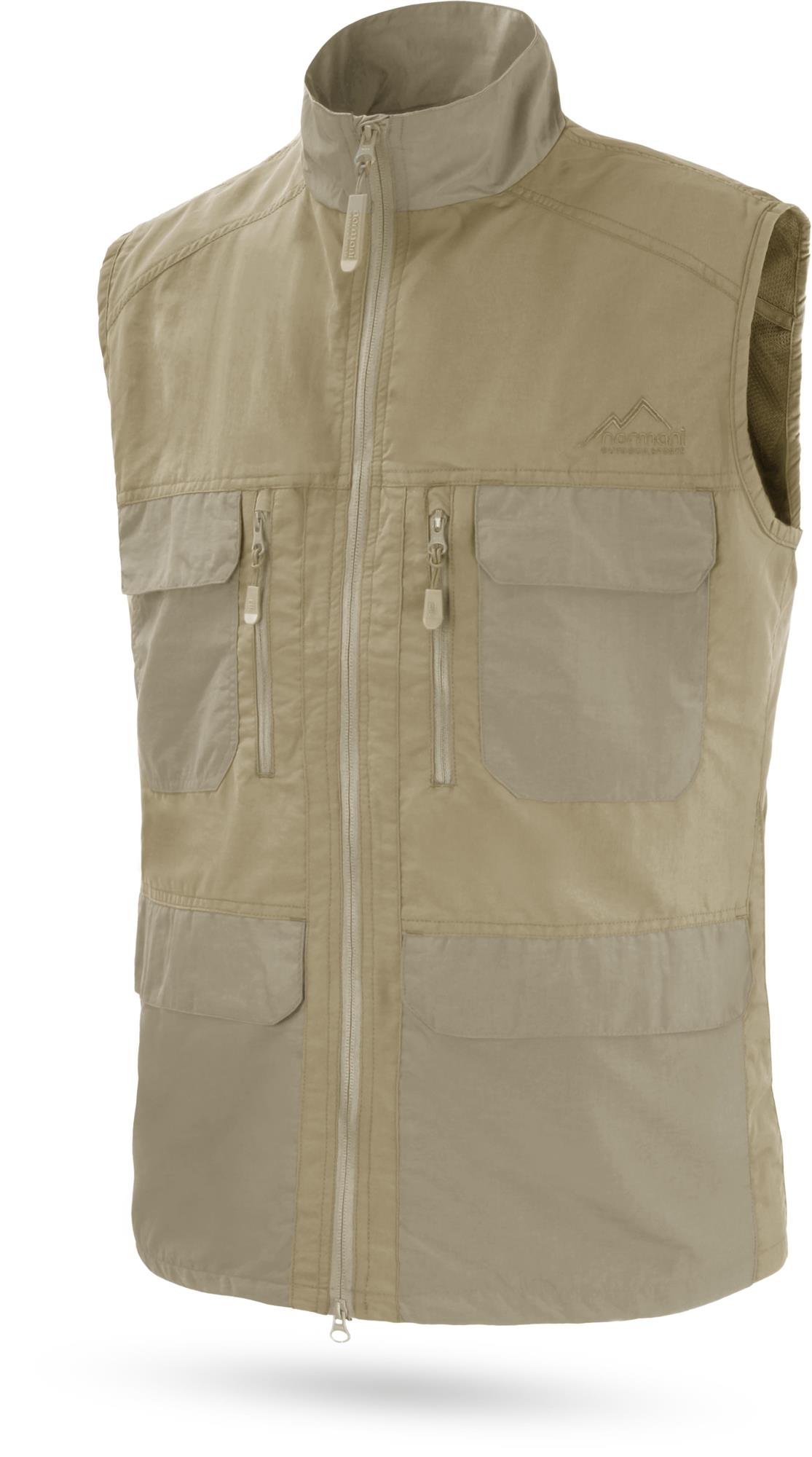 mit vielen Taschen Outdoor Weste Freizeitweste Safariweste mit Sonnenschutz 50 mit vielen Taschen Outdoor Weste Freizeitweste Safariweste mit Sonnenschutz 50