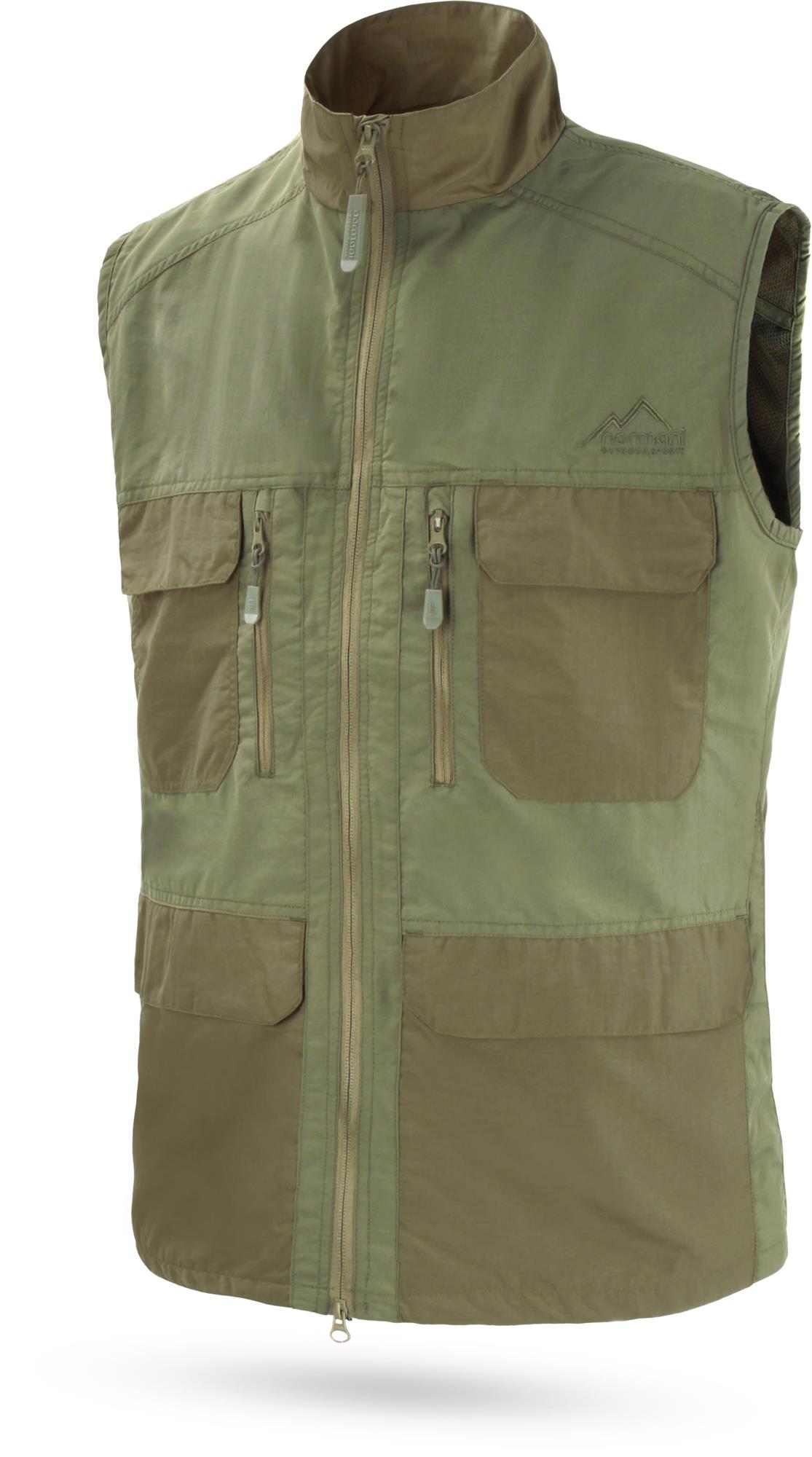 mit vielen Taschen Outdoor Weste Freizeitweste Safariweste mit Sonnenschutz 50 mit vielen Taschen Outdoor Weste Freizeitweste Safariweste mit Sonnenschutz 50