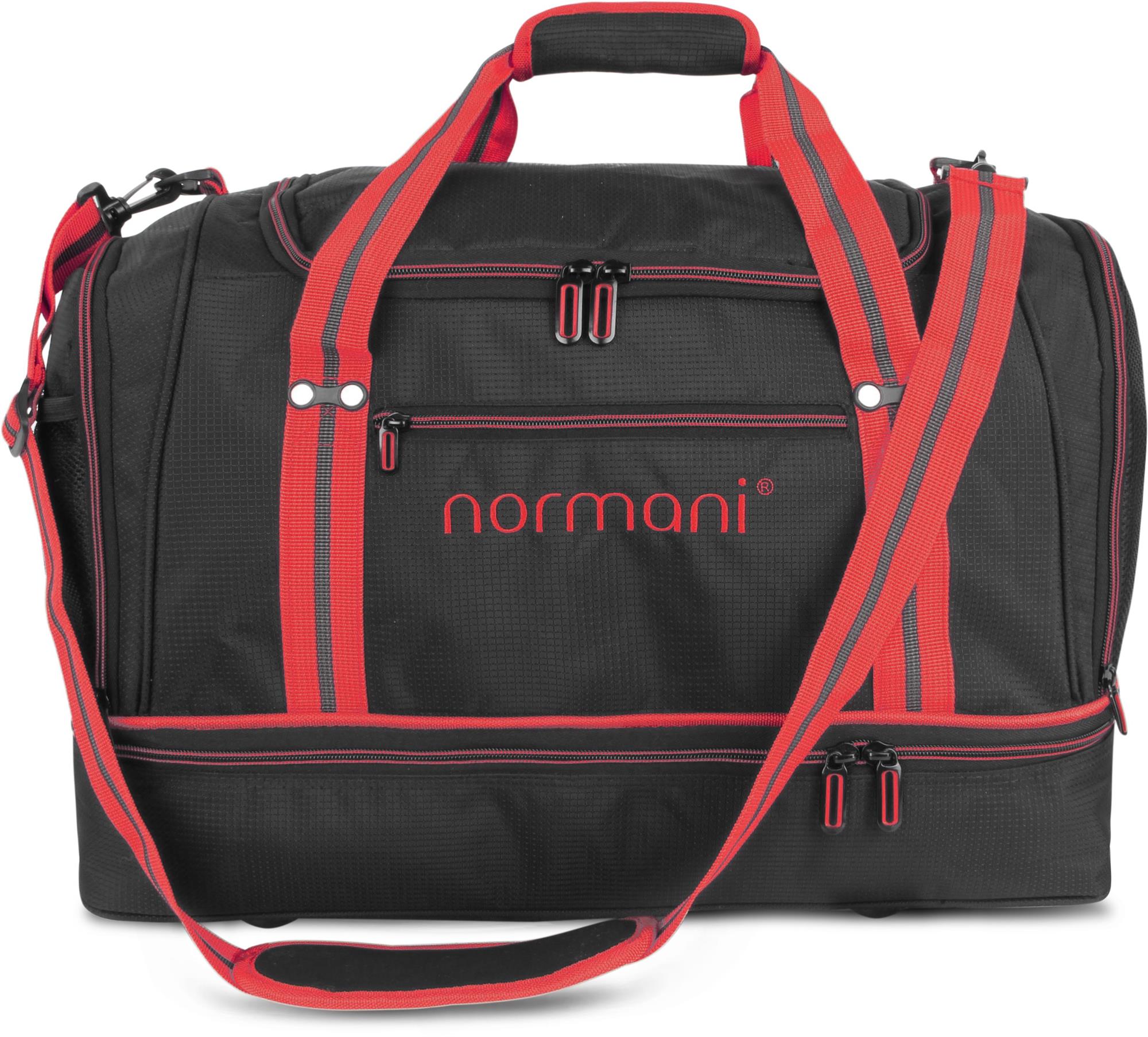 Reisetasche mit Rucksackfunktion und Nassfach / Schuhfach 58 Liter Sporttasche - Bild 18 von 54